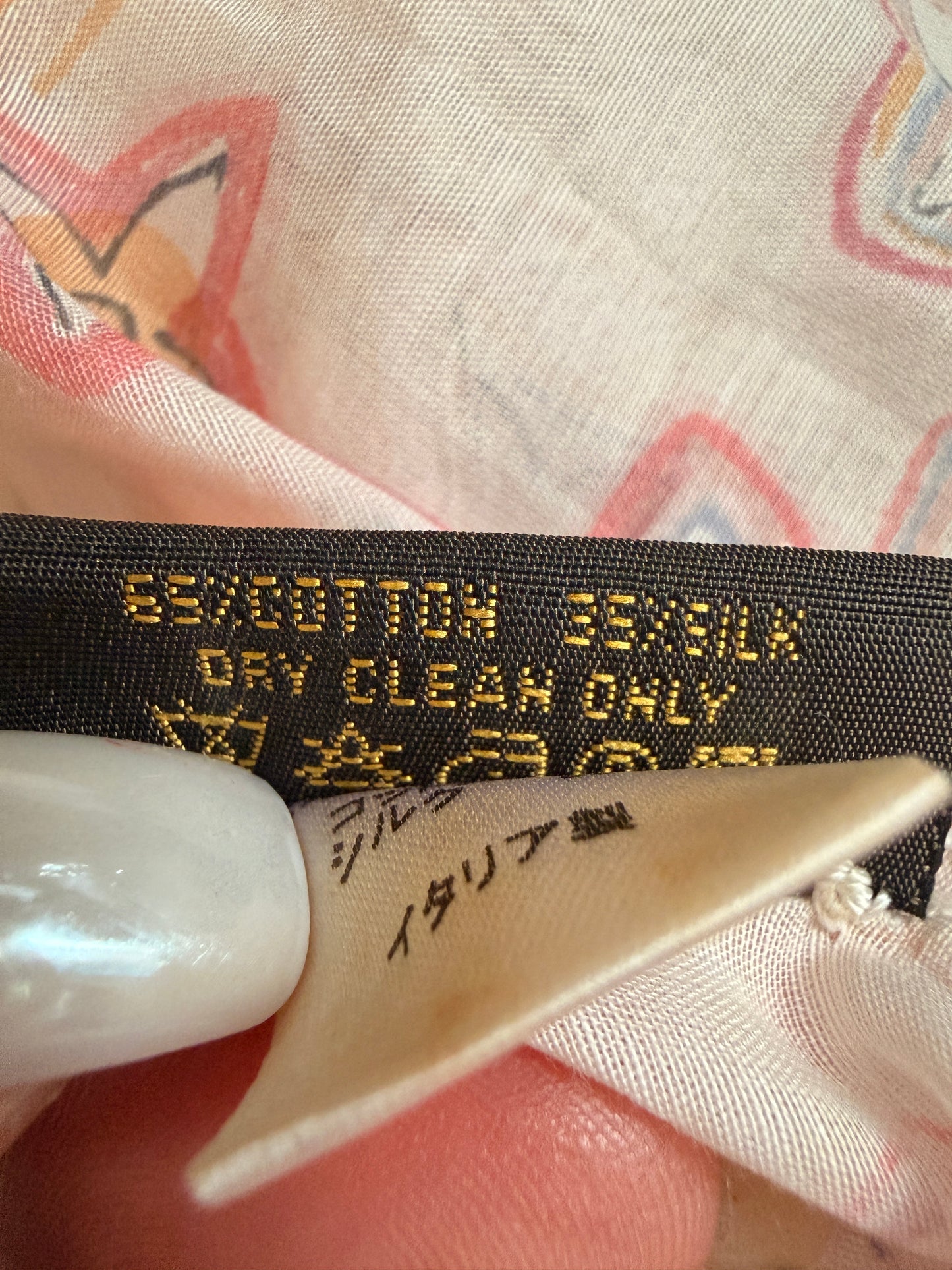 Louis Vuitton Light Pink Monogram Bandeau Scarf