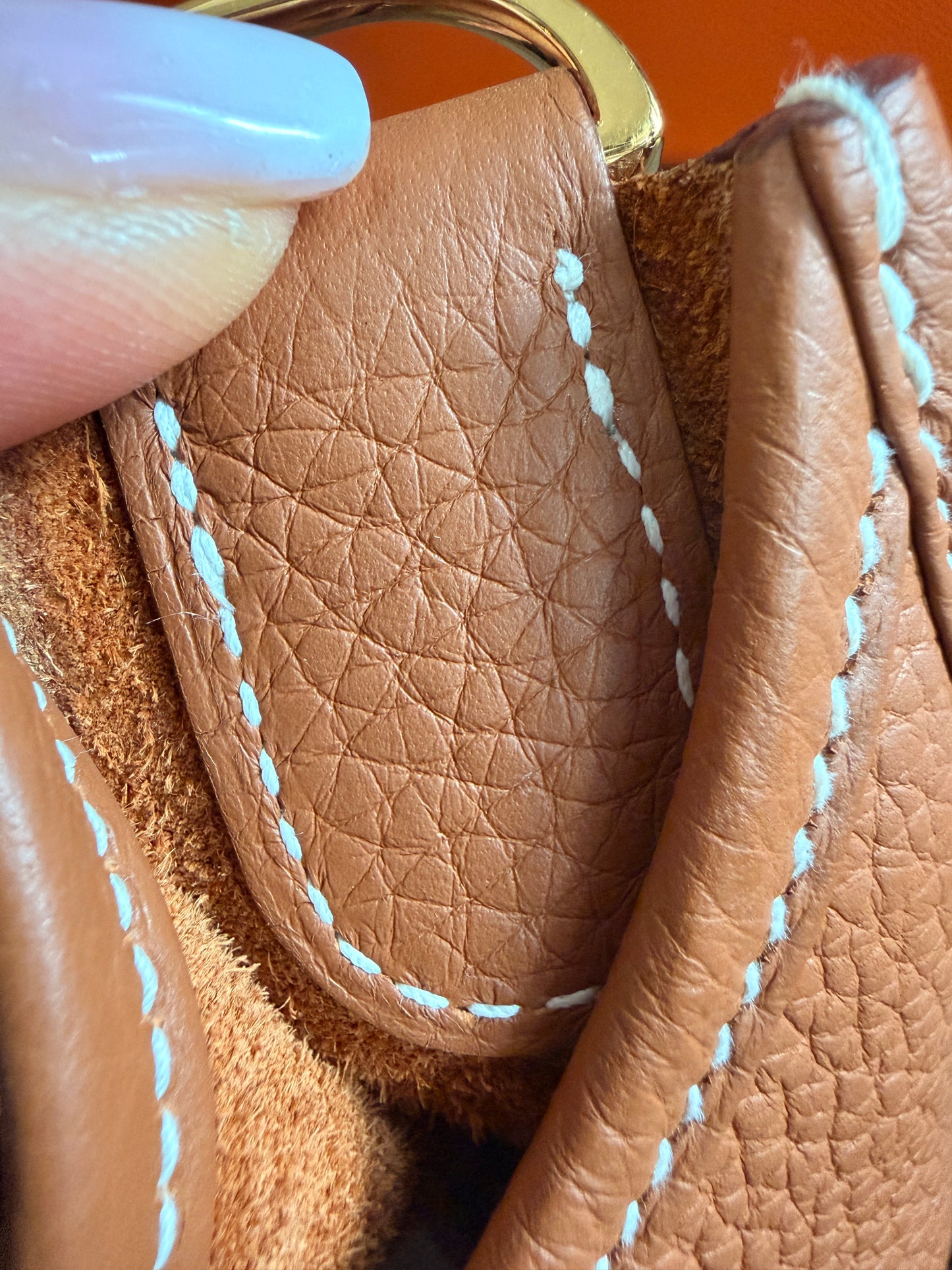 Hermés Evelyne PM - HTF Gold on Gold