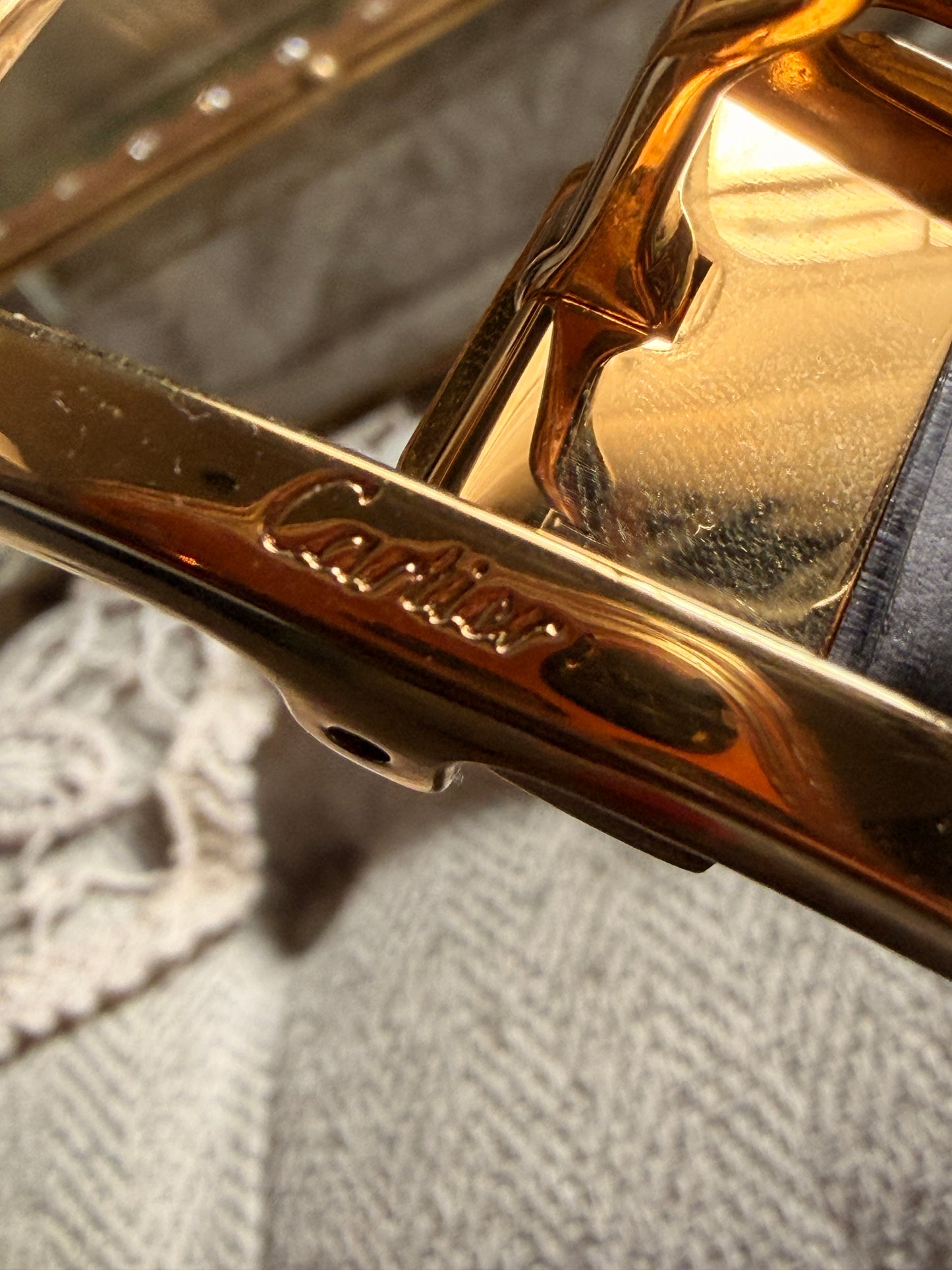 Tank de Cartier Reversible Belt size 105