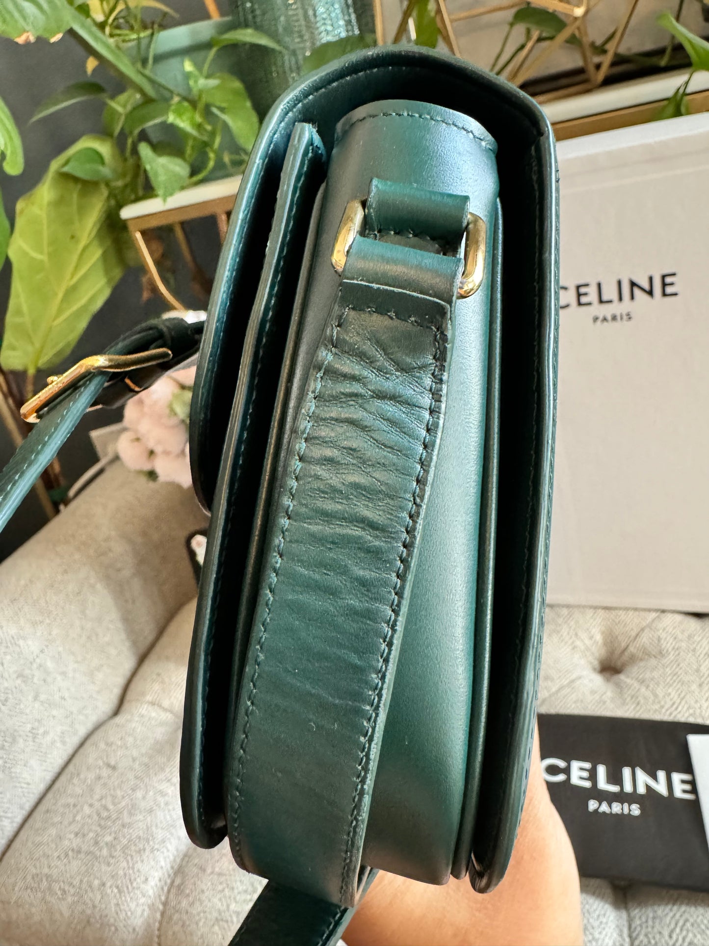 Celine Classique Triomphe in Amazone