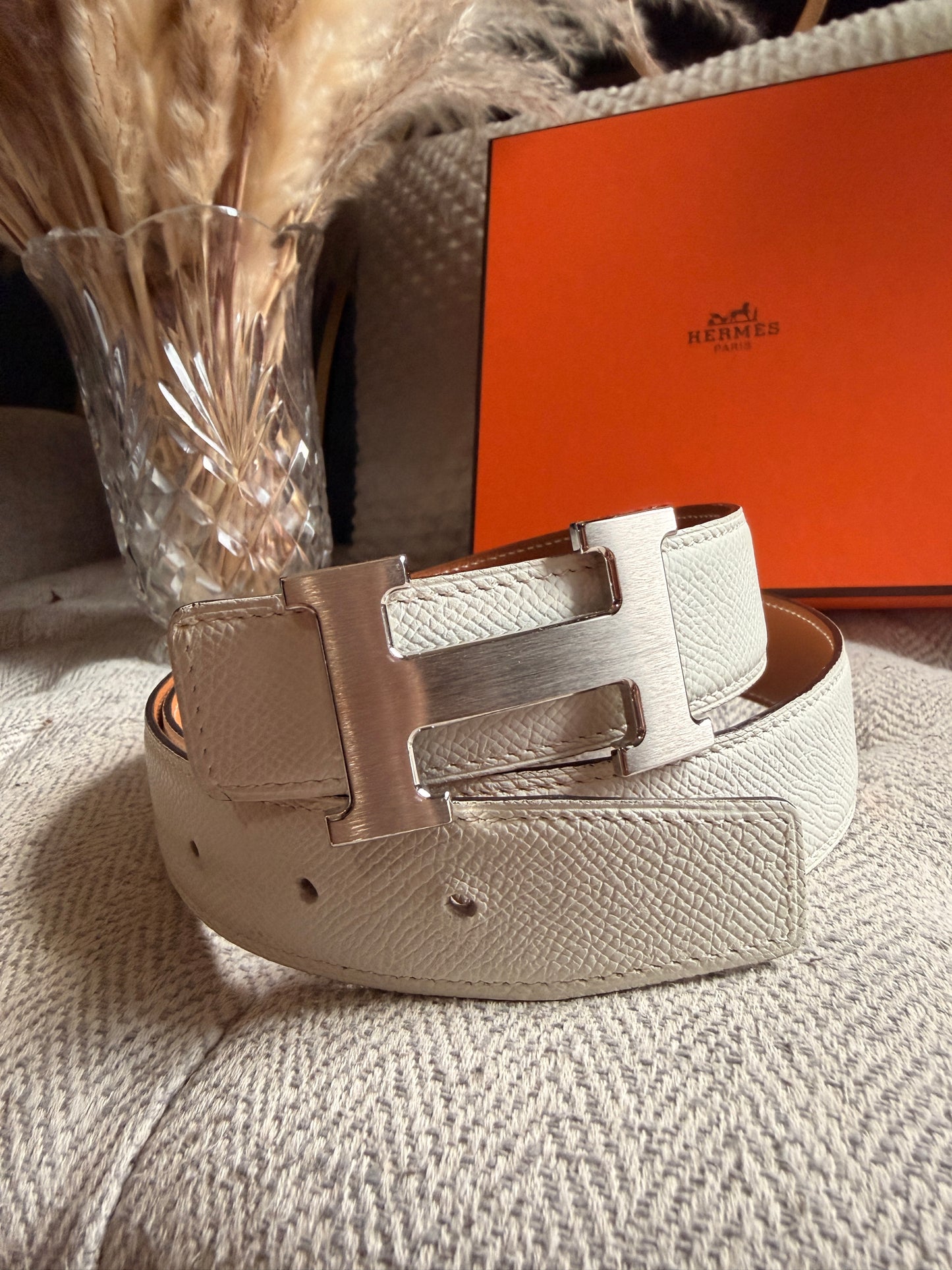 Hermes Reversible Belt