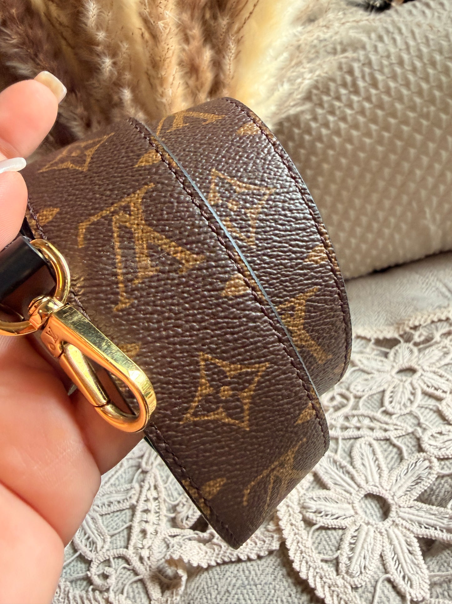 Louis Vuitton LIMITED EDITION Monogram Animal Bandouliere Shoulder Strap