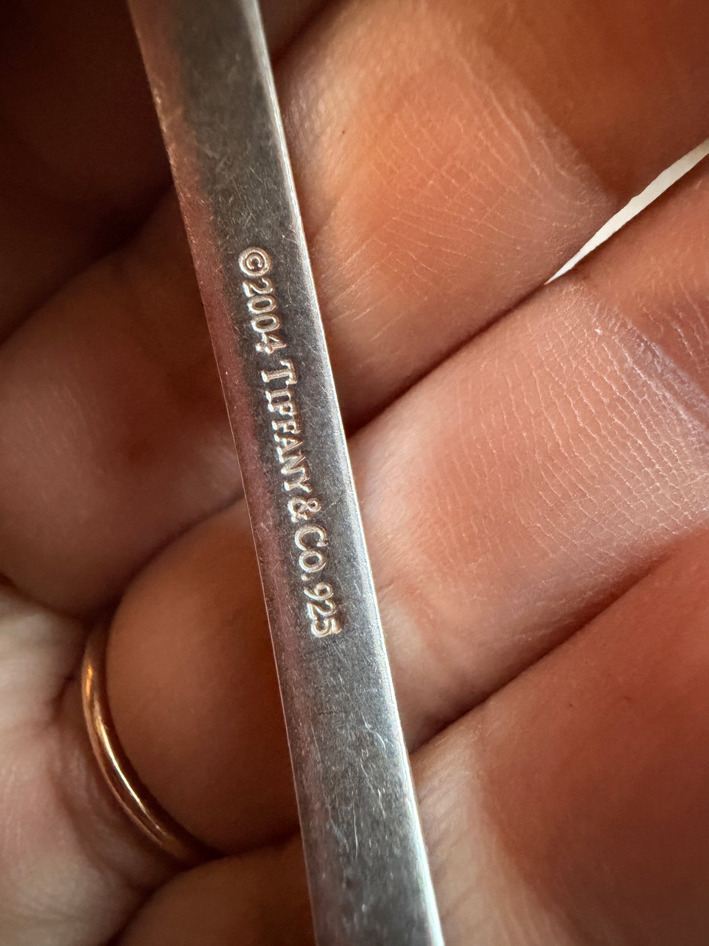 Tiffany&Co ID Tag Venetian Link Bracelet