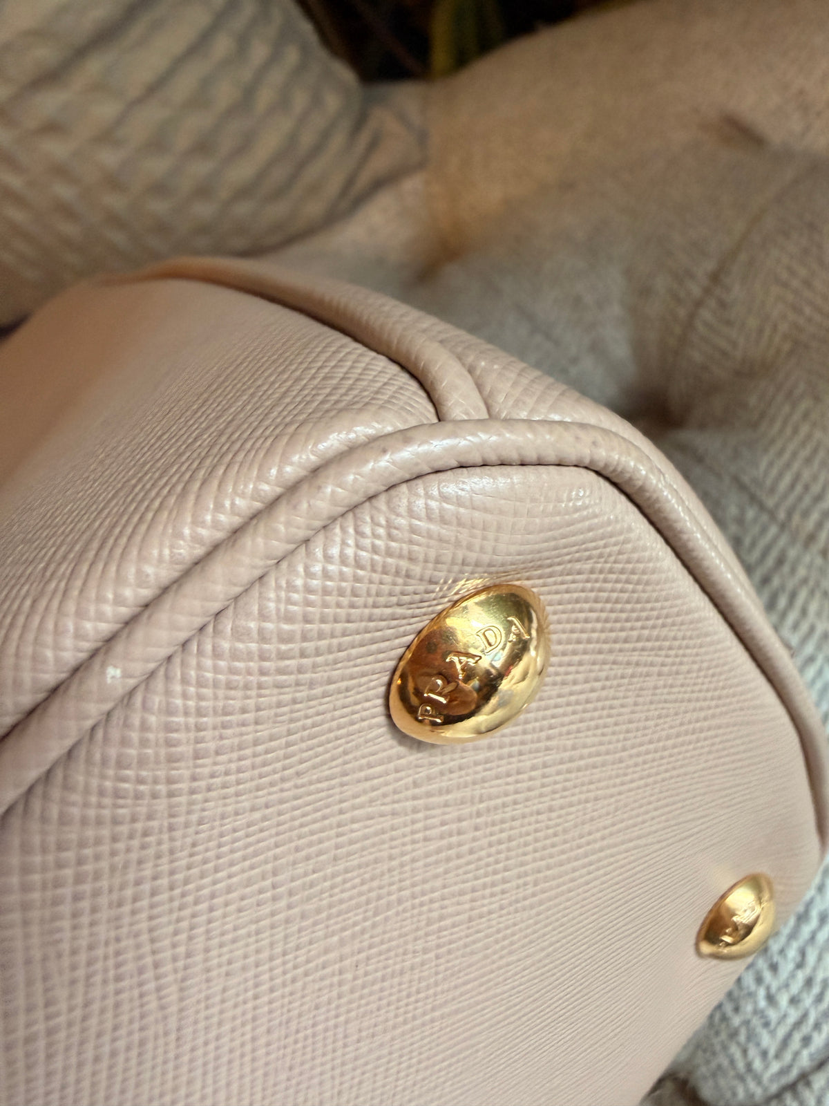 Prada Galliera in Blush- Saffiano