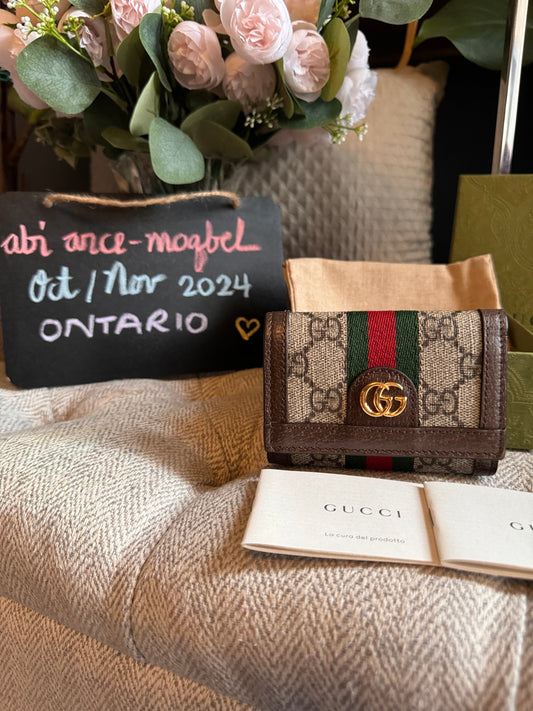 Gucci Ophidia Compact Wallet