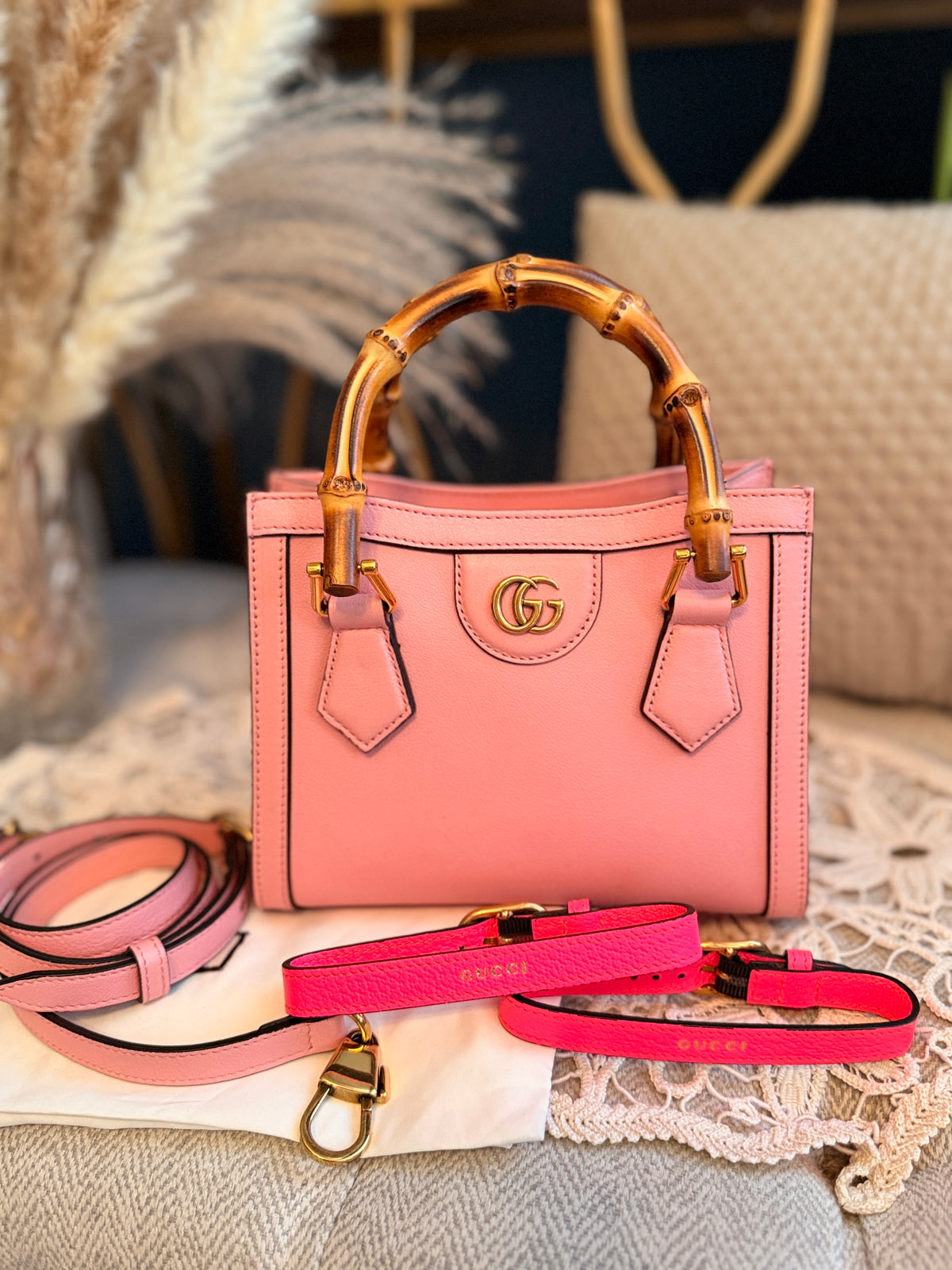 GUCCI Diana Small Tote
