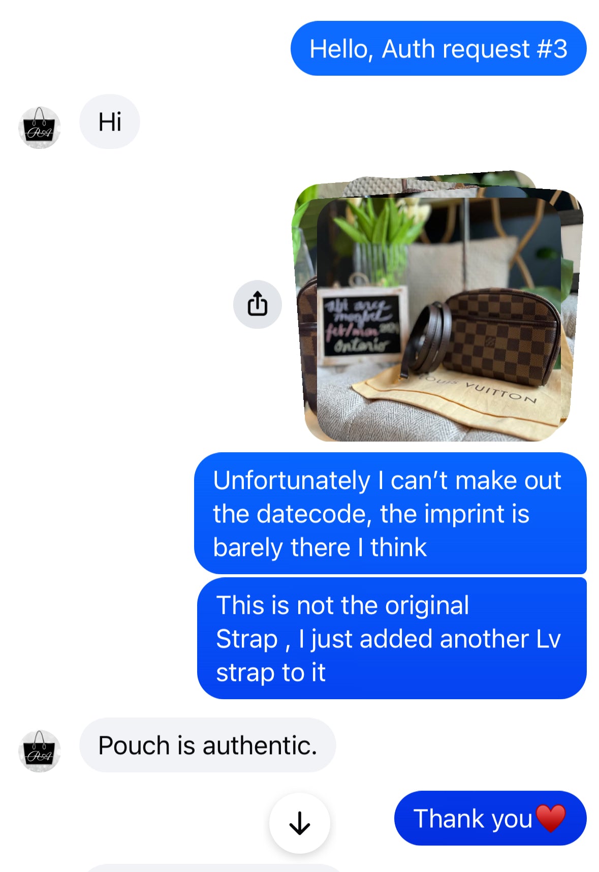 Louis Vuitton Ipanema Pouch