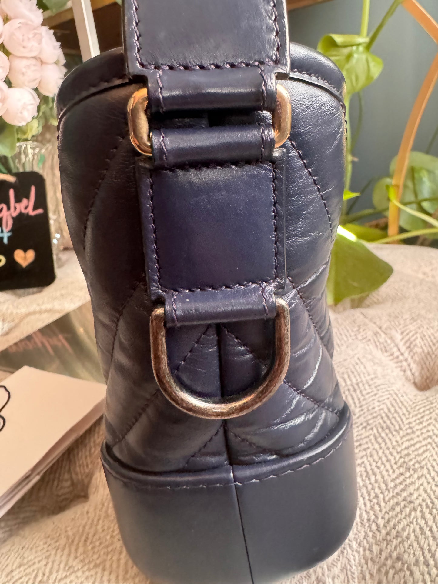 Chanel Small Gabrielle in Aged Calfskin