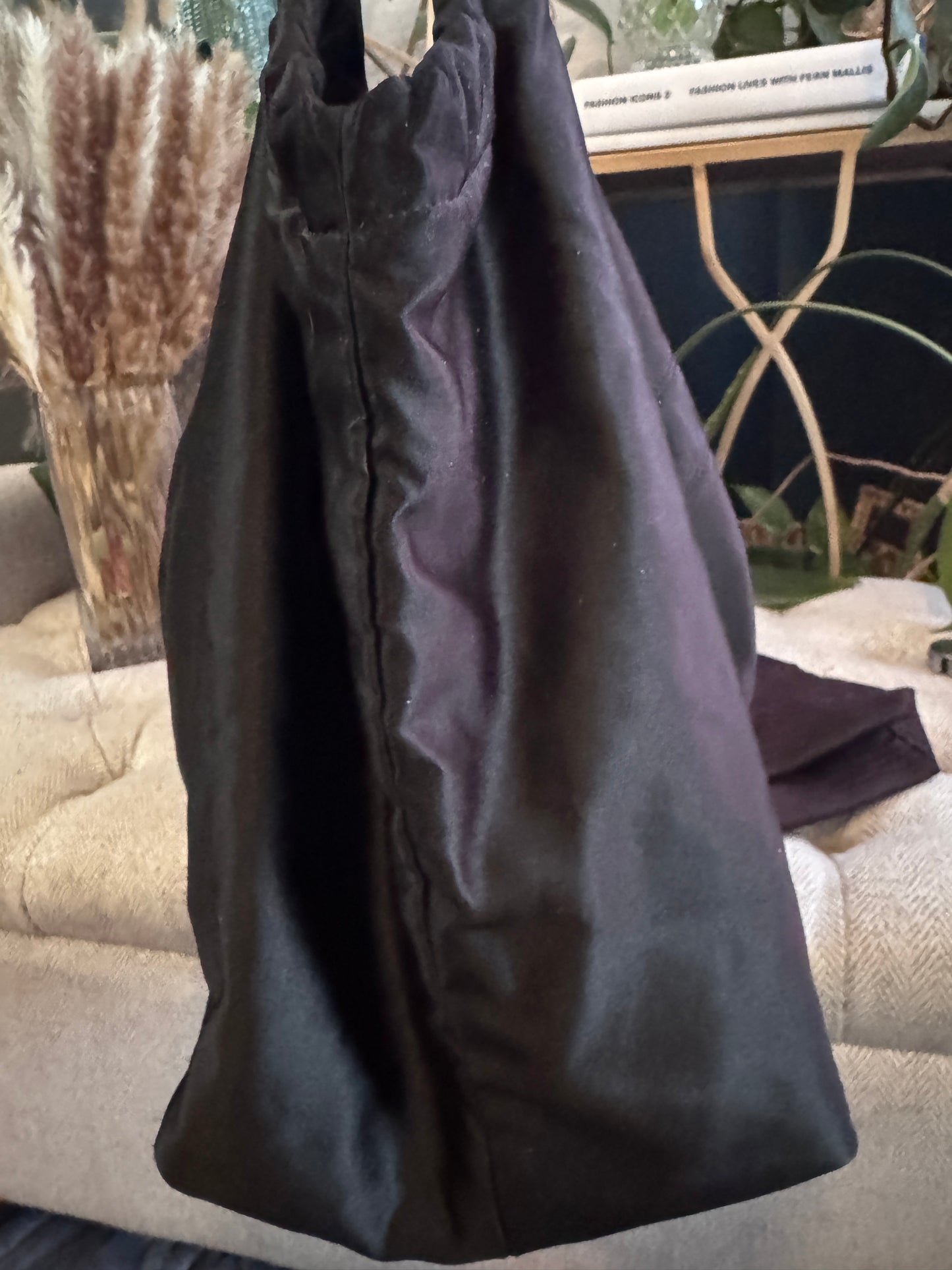 Chanel Coco Cabas Satin Tote