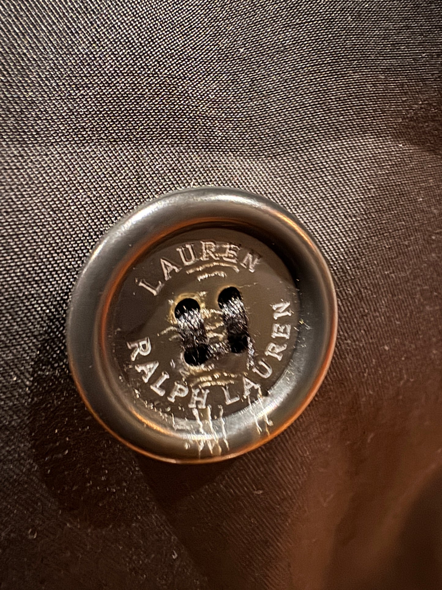 LAUREN Ralph Lauren Black Trench  Coat