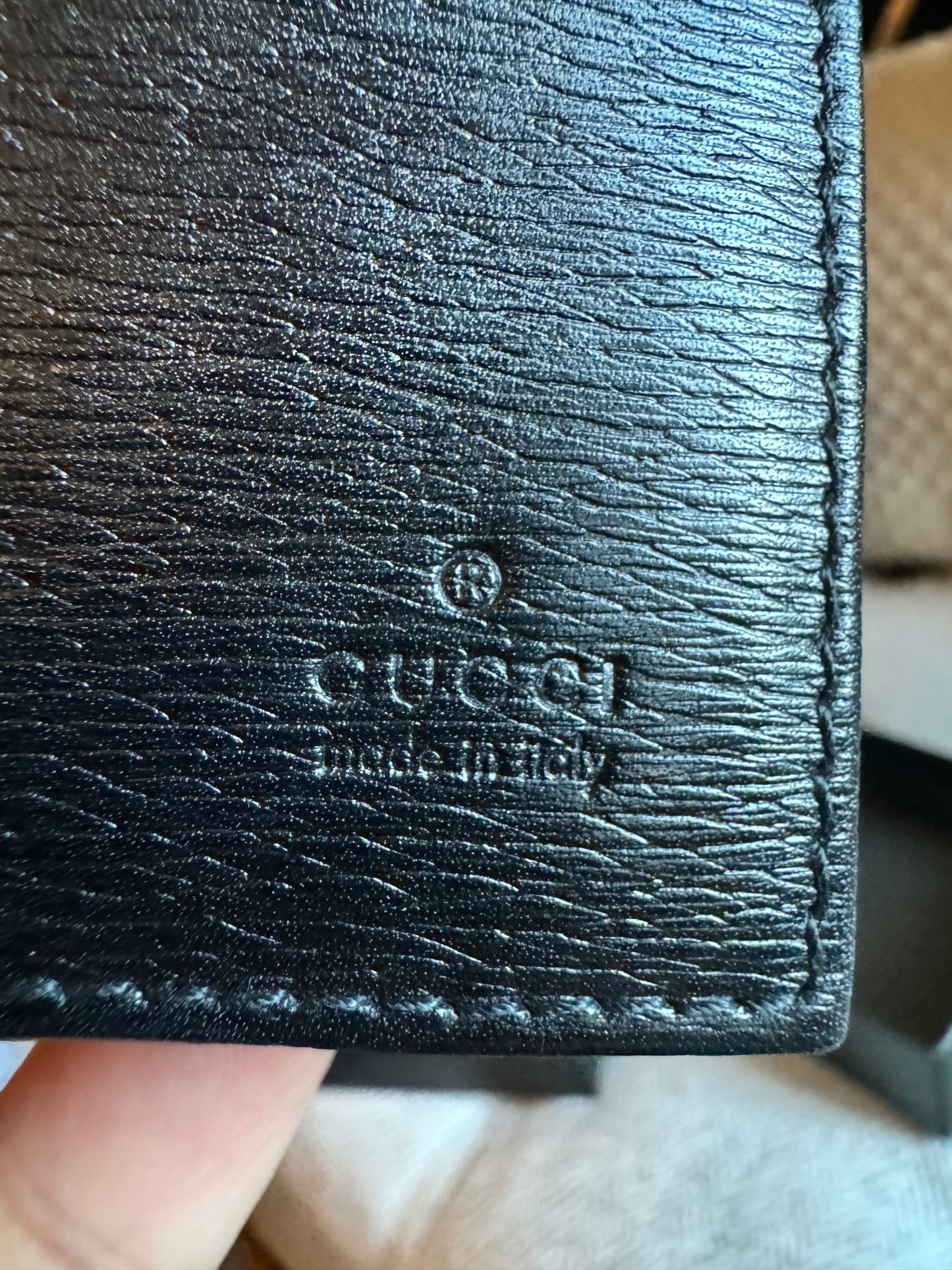 Gucci Black Leather Men’s Wallet