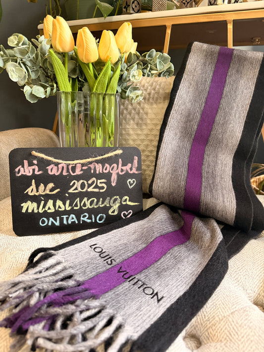 Louis Vuitton Cashmere & Wool Scarf