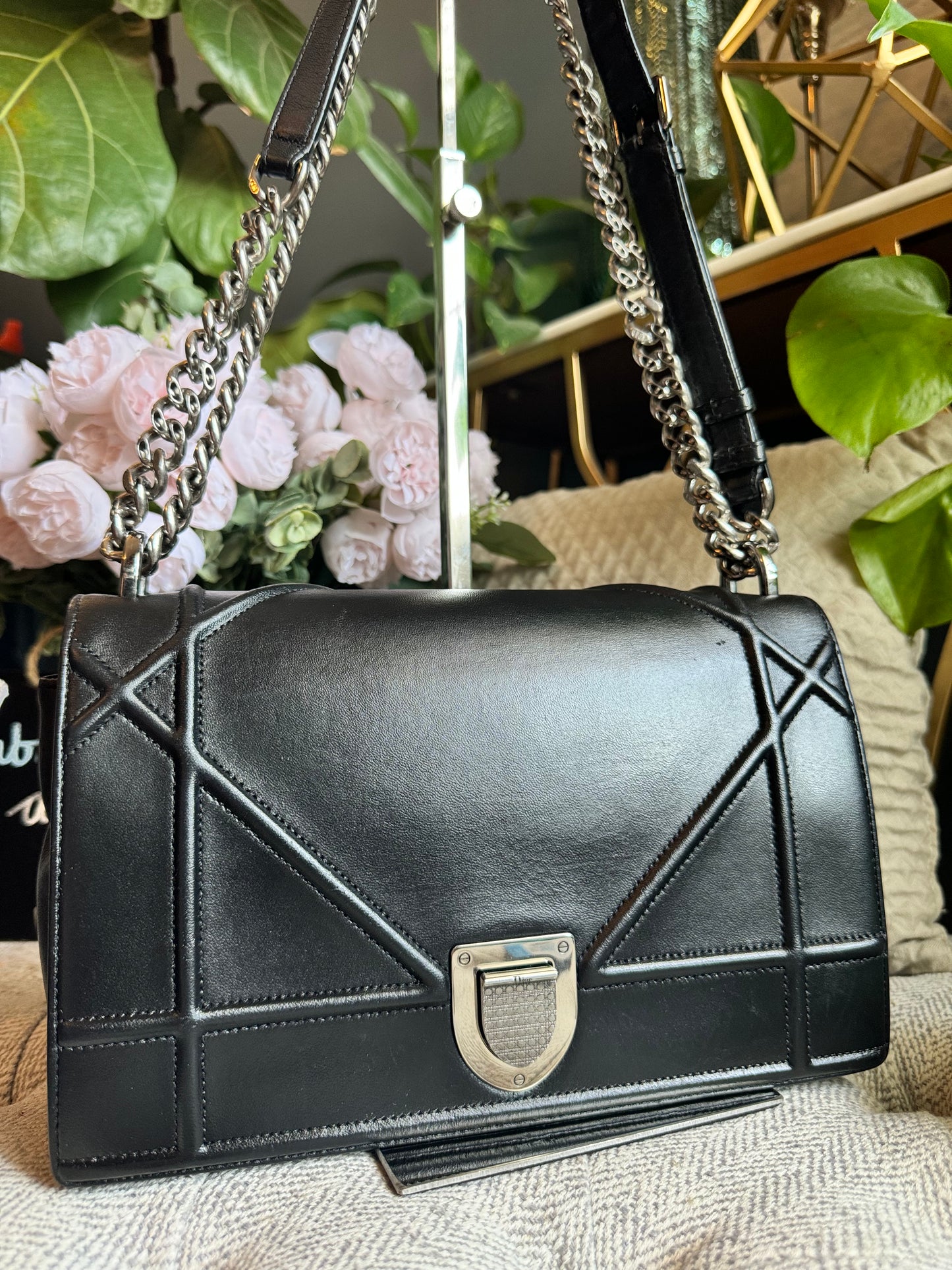 Dior Medium Diorama in Black