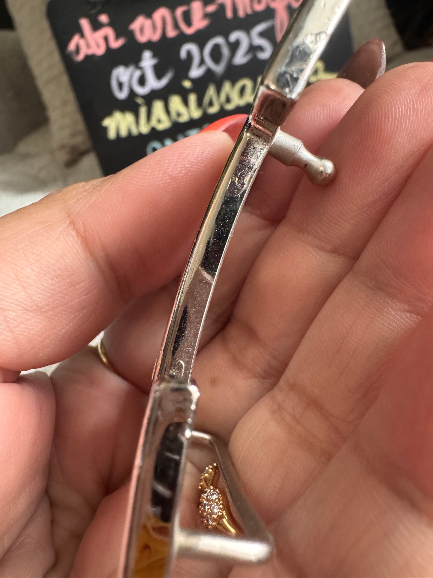 Hermes Belt Buckle Only in Hammered Finish