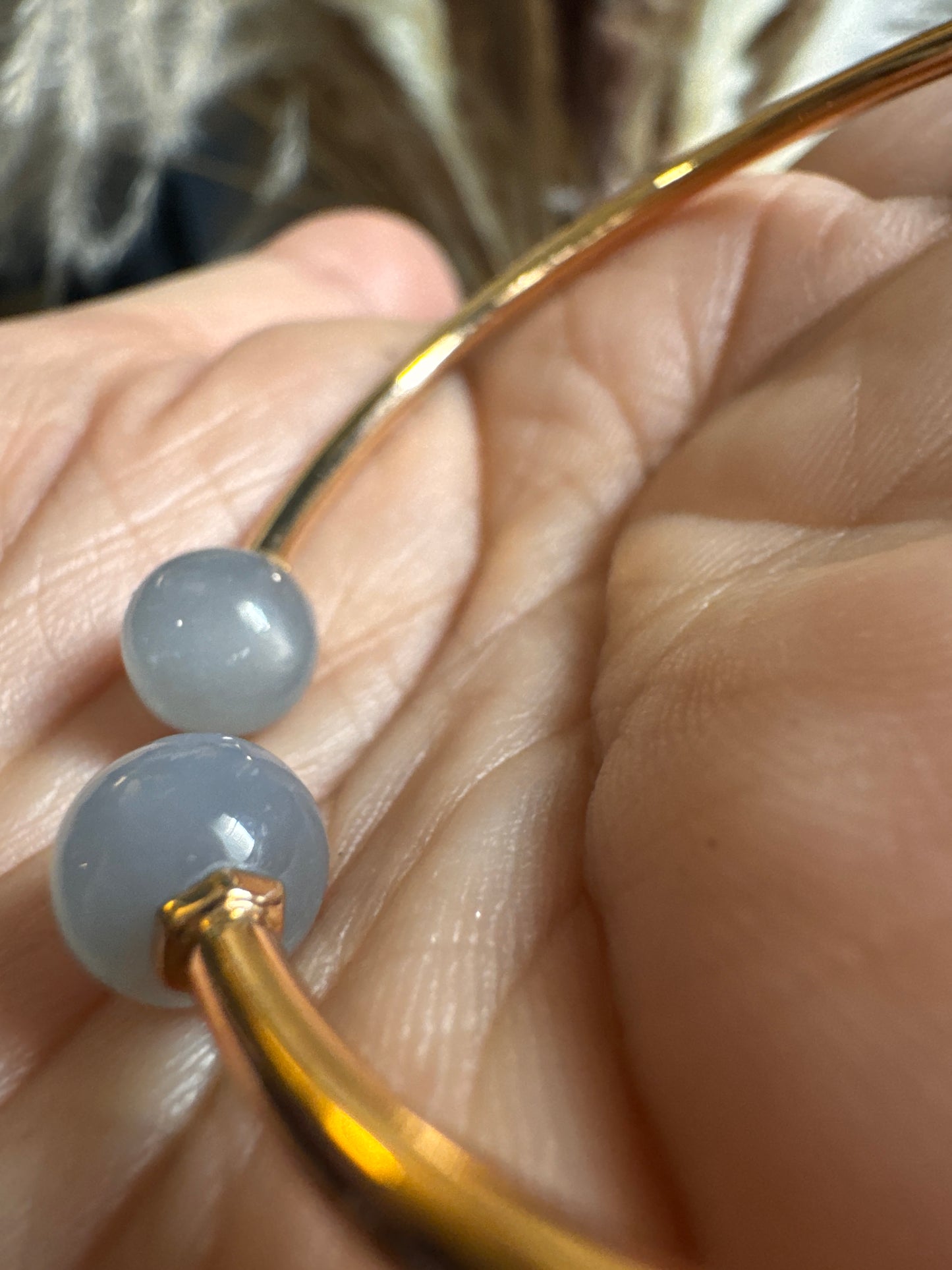 Tiffany & Co Retired & HTF Moonstone 18k RG Bangle