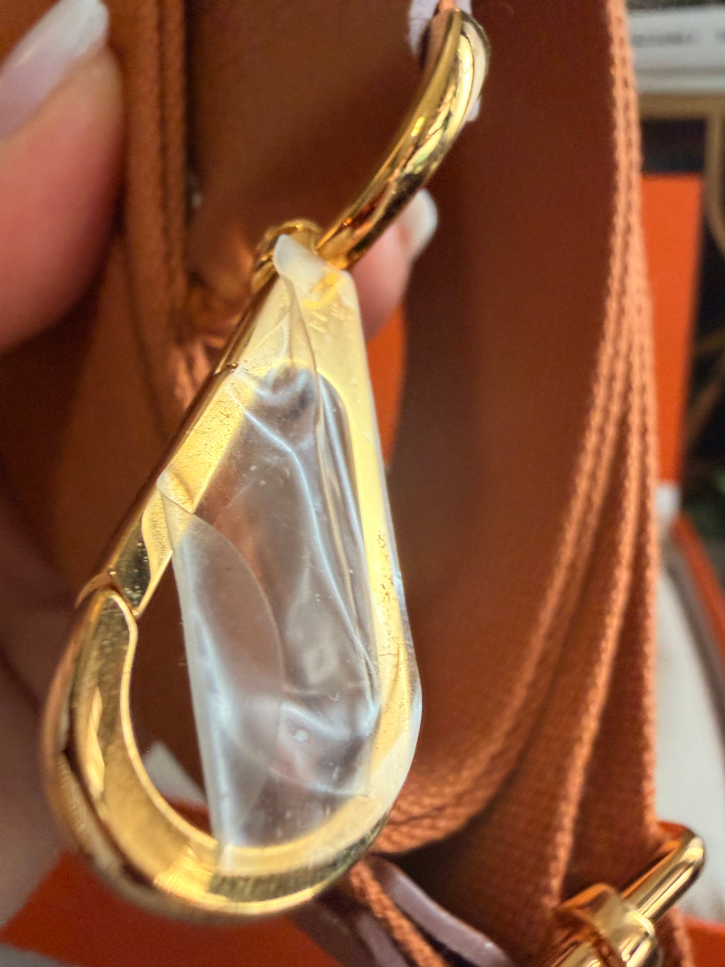 Hermés Evelyne PM - HTF Gold on Gold