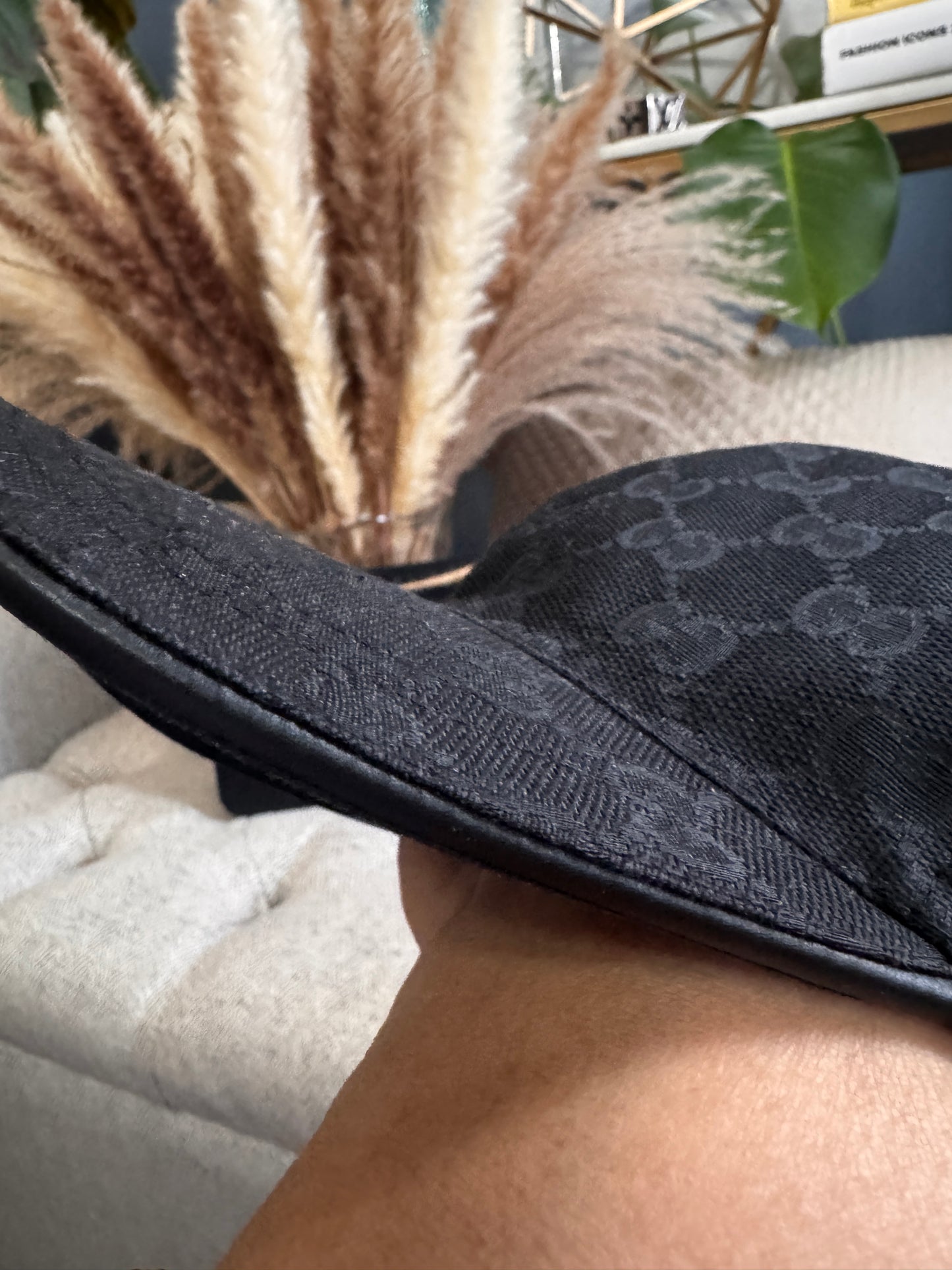 Gucci GG baseball hat with Web size L