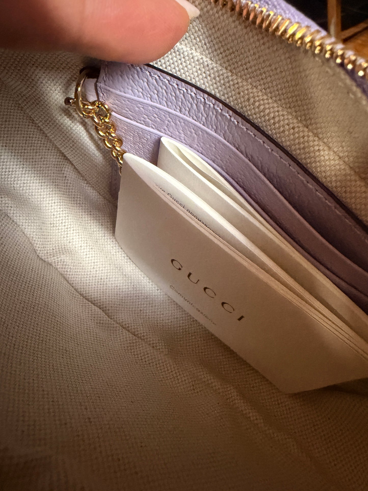 Gucci Jumbo GG Half-moon Mini Hobo