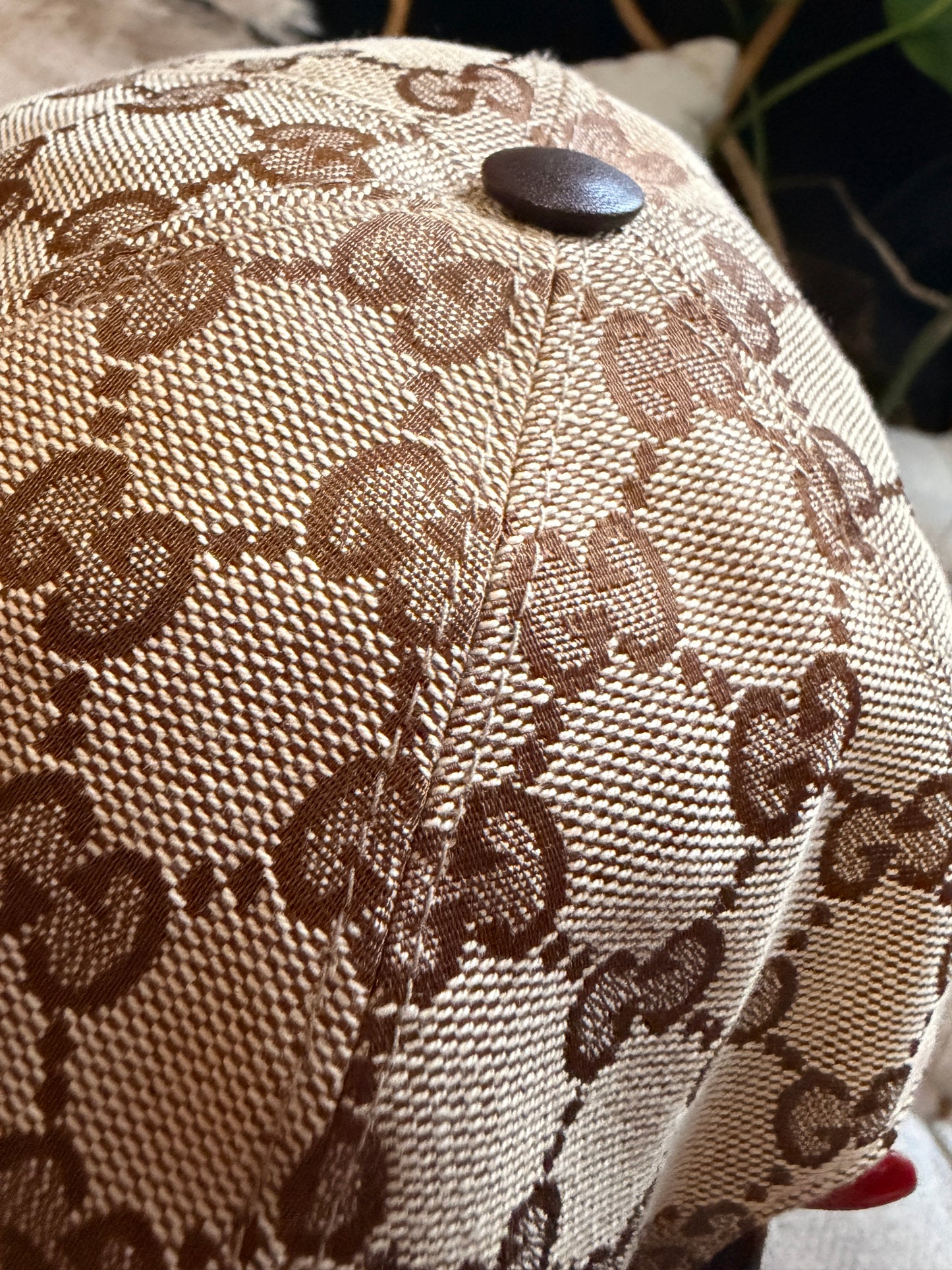 Gucci Cap with Web Detail