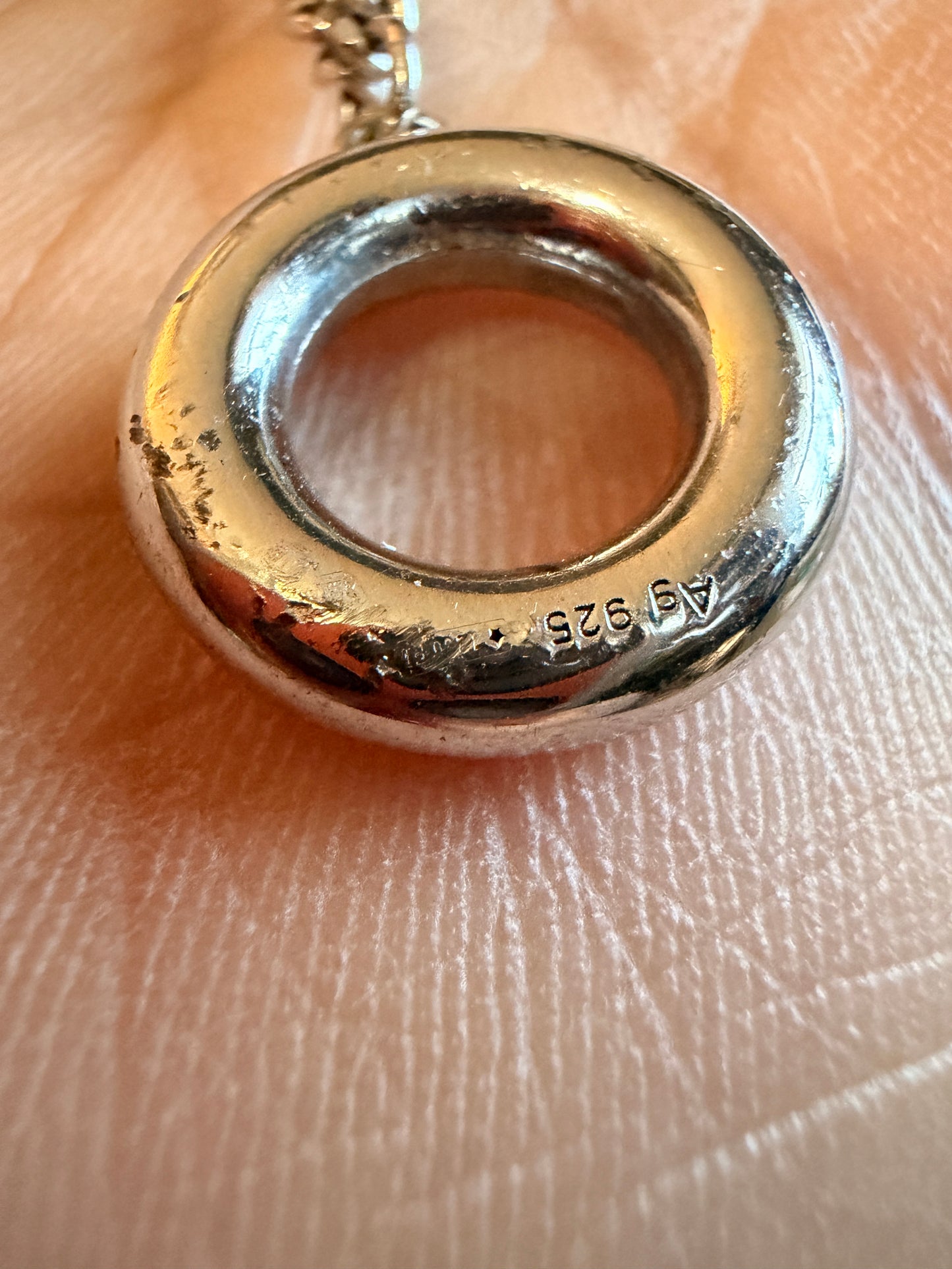 LOEWE Sterling Silver Anagram Toggle Bracelet