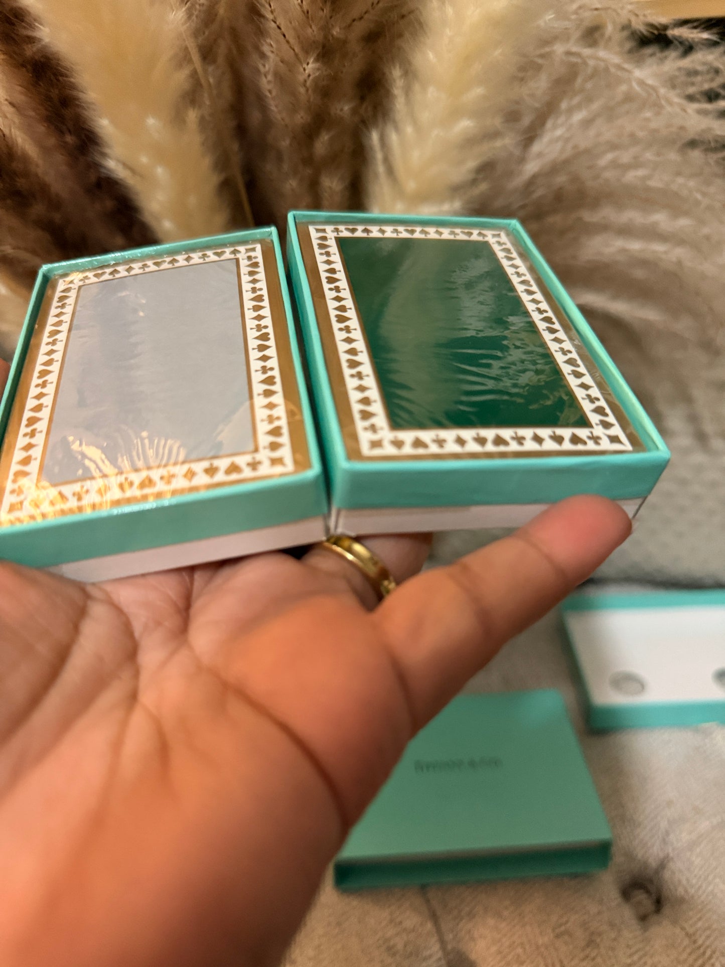 Tiffany&Co 2 Decks of Playing Cards, NIB
