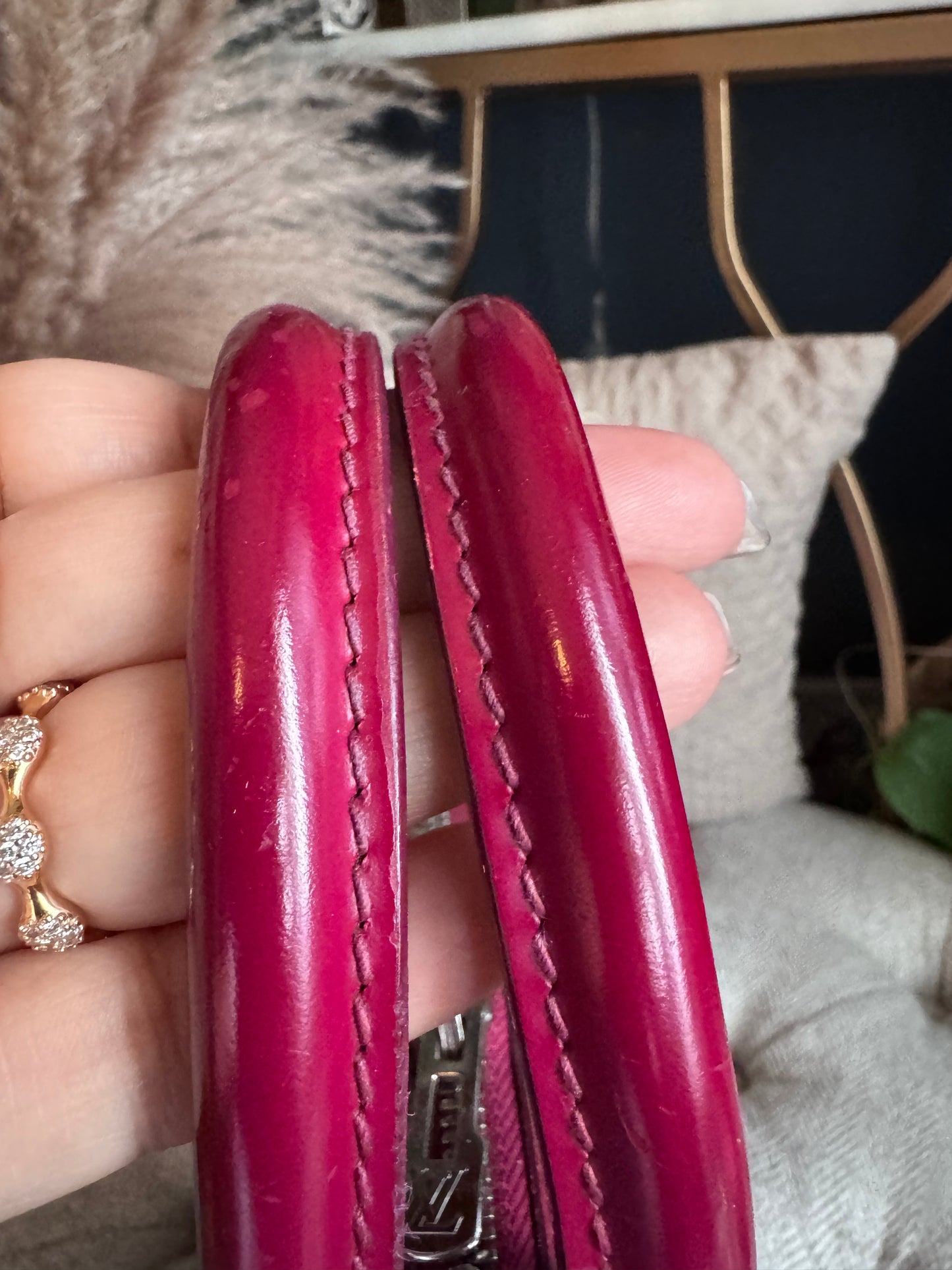 Louis Vuitton Epi Alma PM -New Model (with feet)