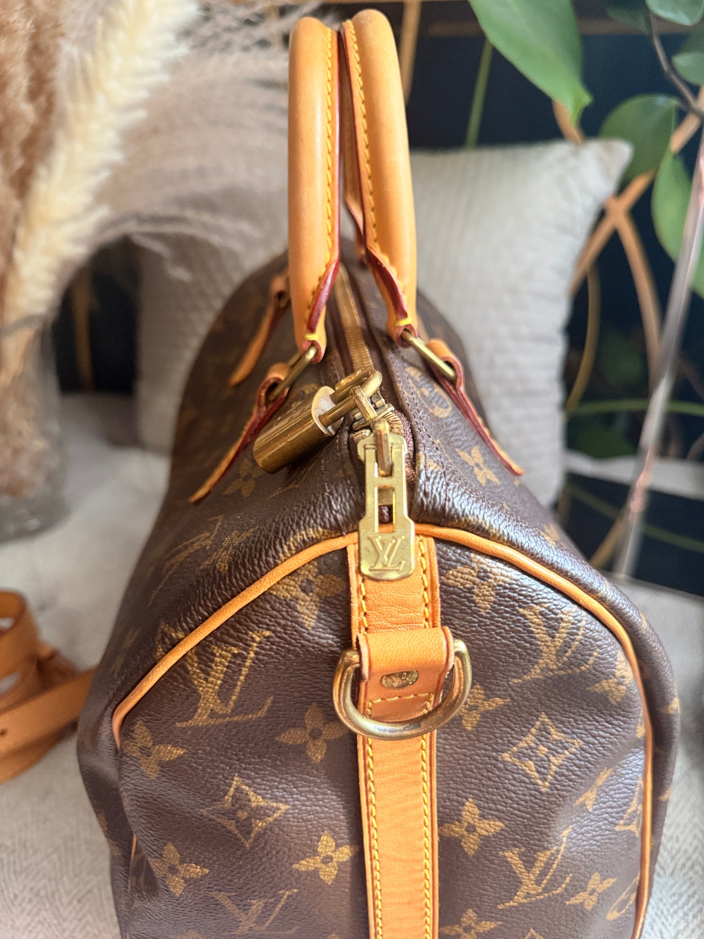 Louis Vuitton Speedy 30 Bandouliere in Monogram