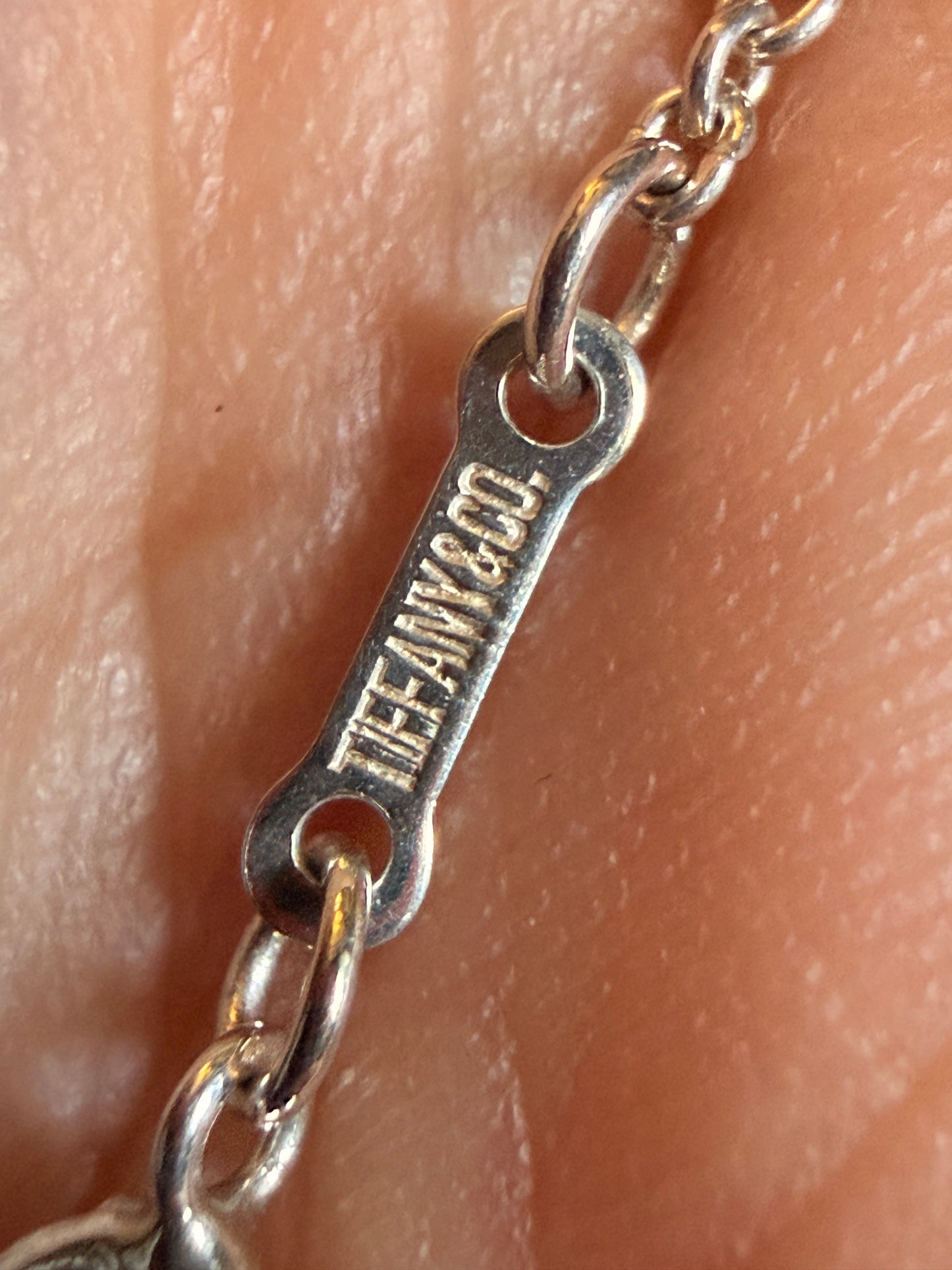 Tiffany & Co. 36mm Extra Large Open Heart Necklace