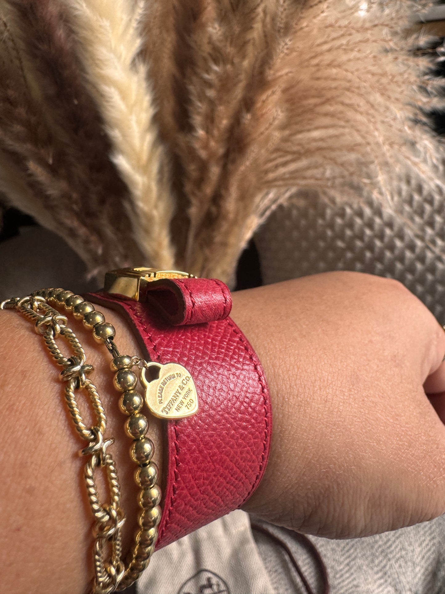 Hermès
Vintage Leather Artemis Wrap Bracelet
Est. Retail C$782