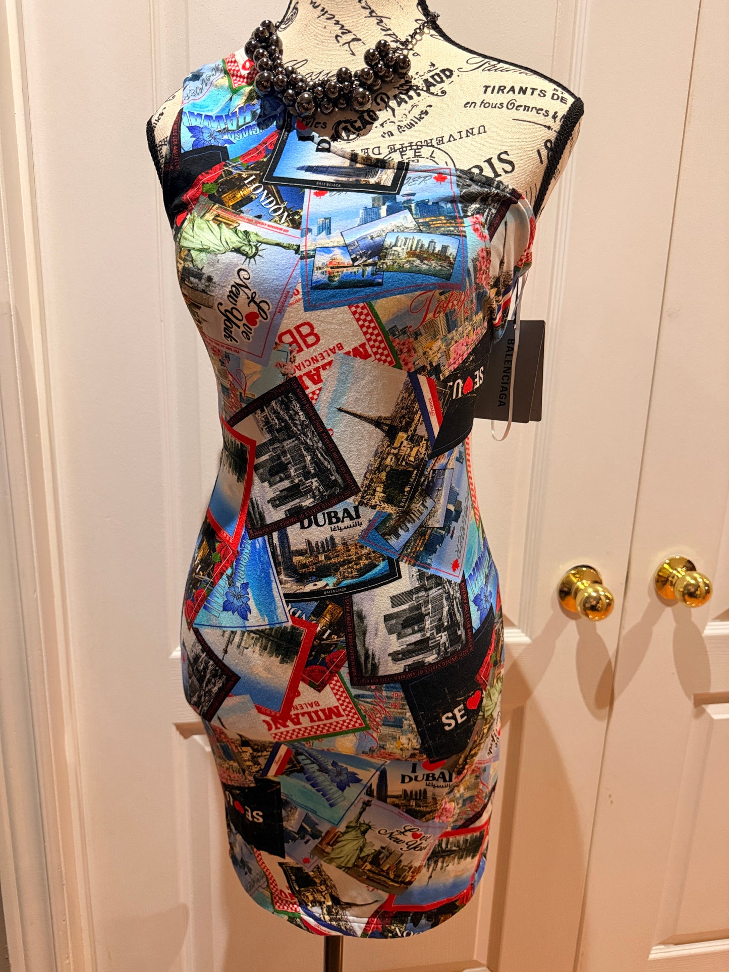 Balenciaga Travel Mini Dress NWT