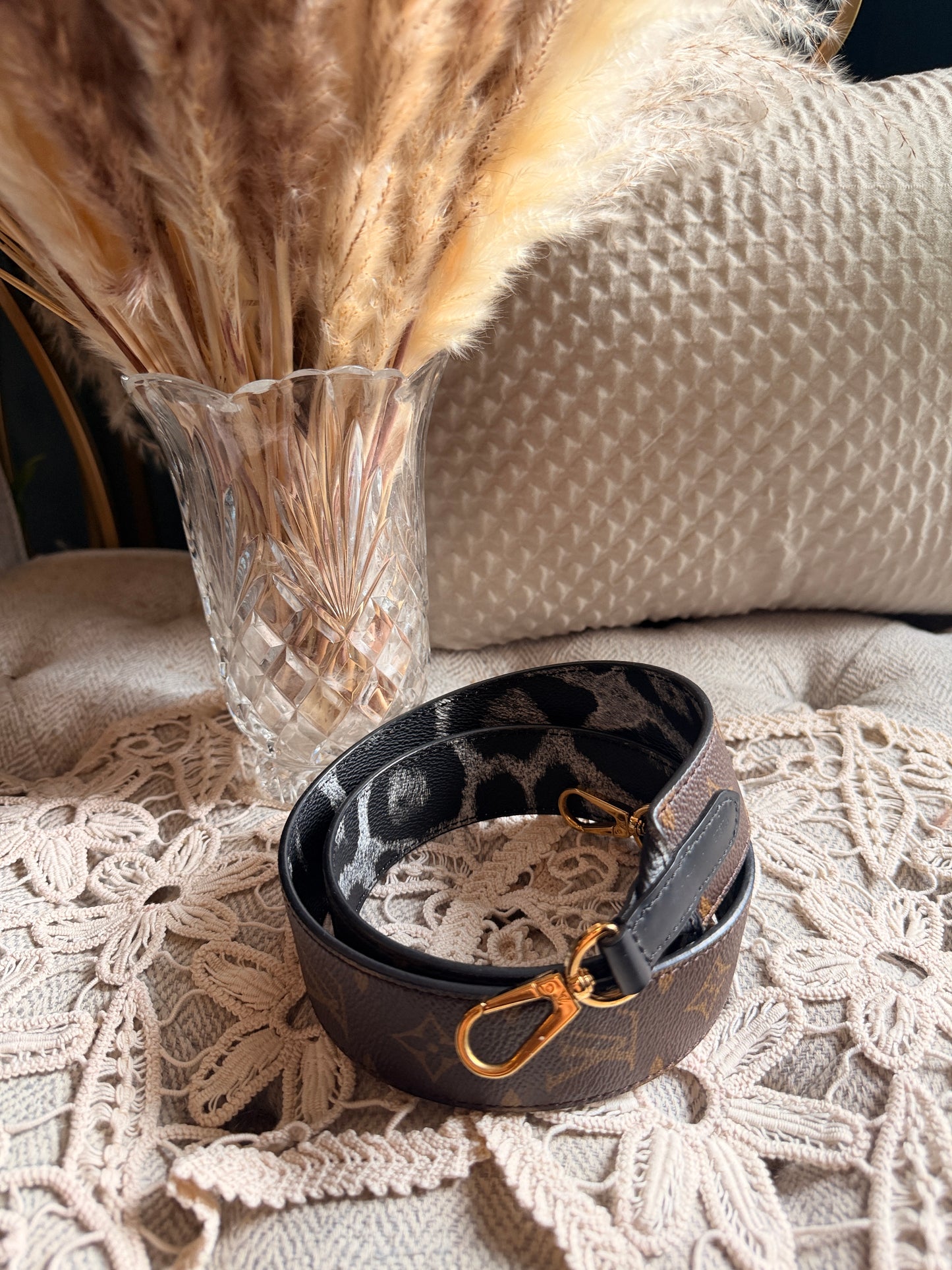 Louis Vuitton LIMITED EDITION Monogram Animal Bandouliere Shoulder Strap