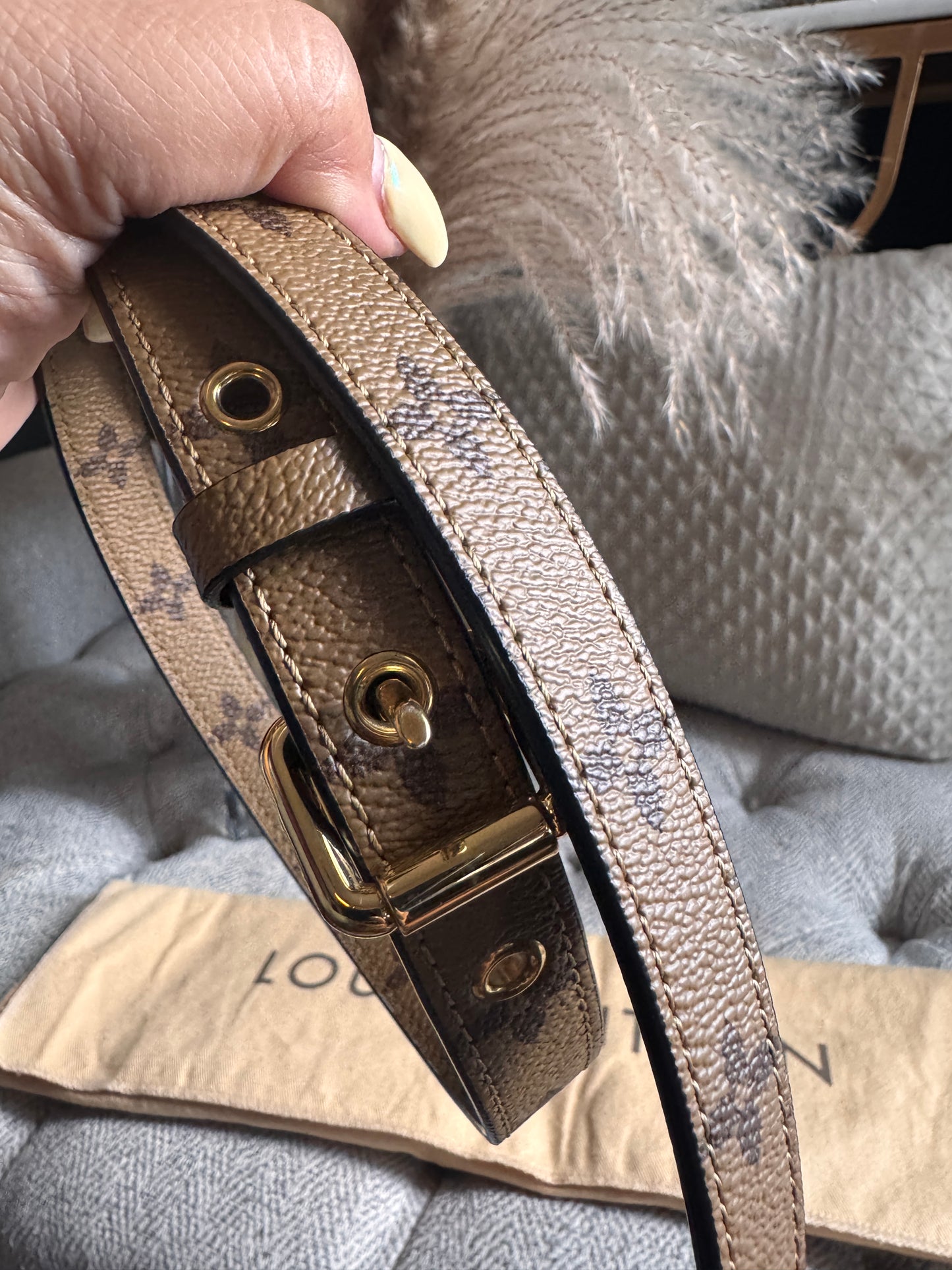 Louis Vuitton Pochette Metis in Reverse Monogram