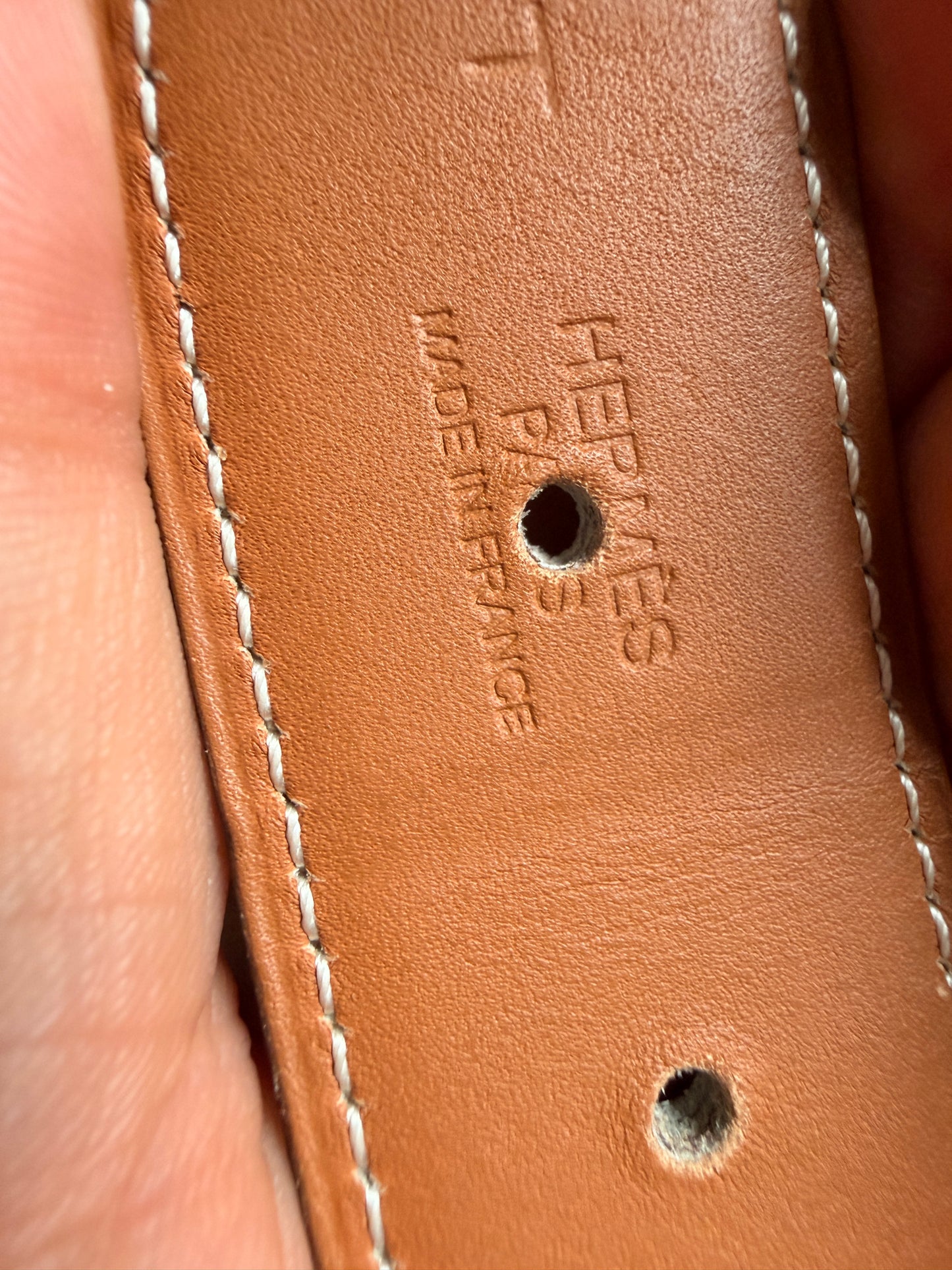 Hermes Reversible Belt