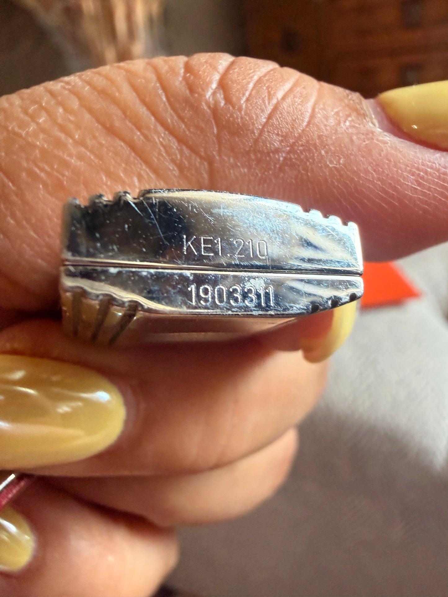 Hermes Kelly Watch in Silver Hardware