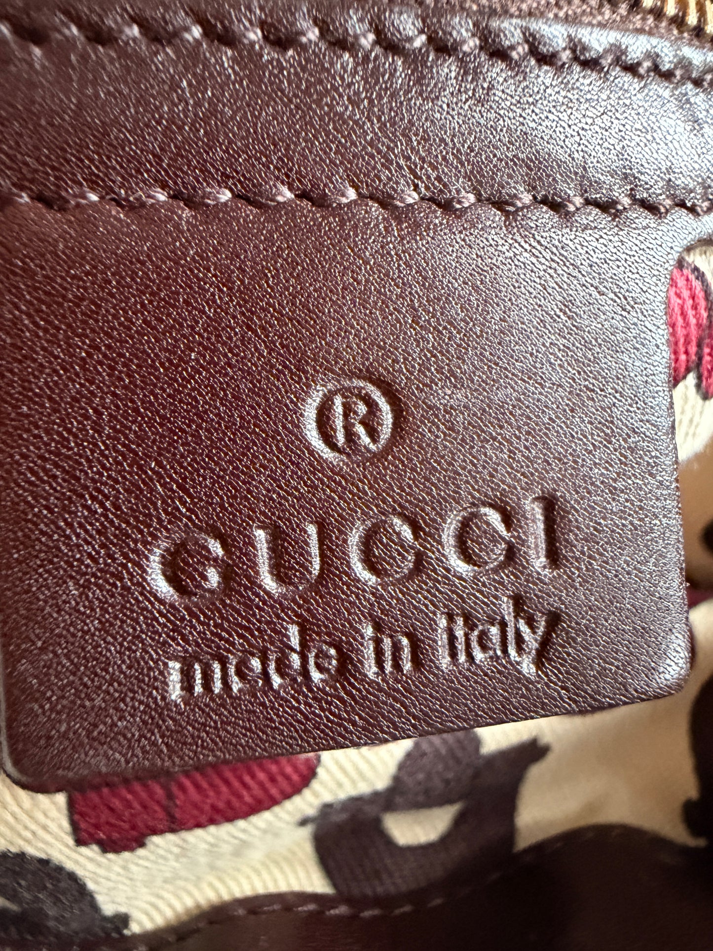 Gucci Positano in Guccissima Leather