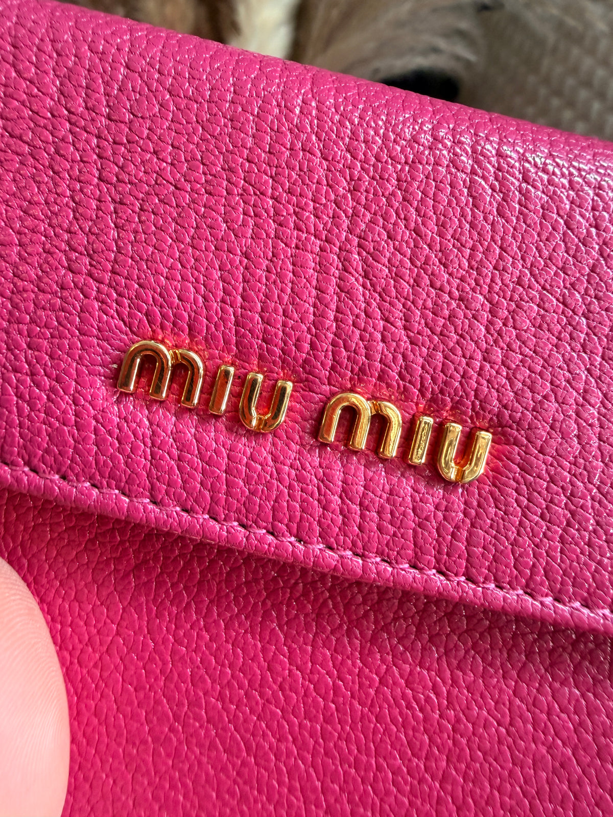 Miu Miu Fullsized Wallet