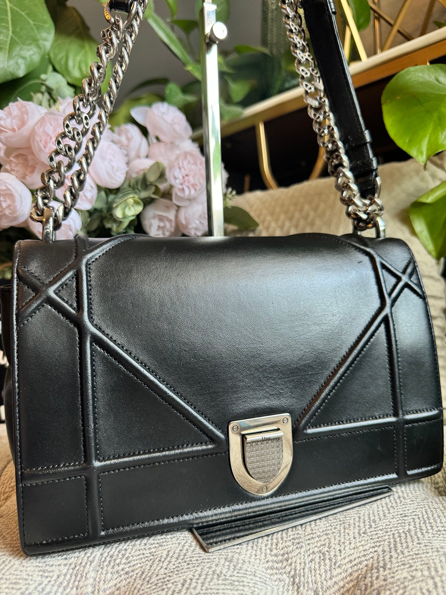 Dior Medium Diorama in Black