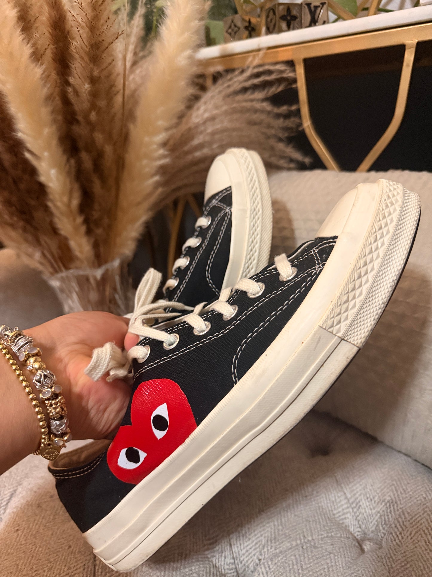 Converse x Comme des Garçons PLAY Chuck 70 sneaker sz9.5 Men/11Women