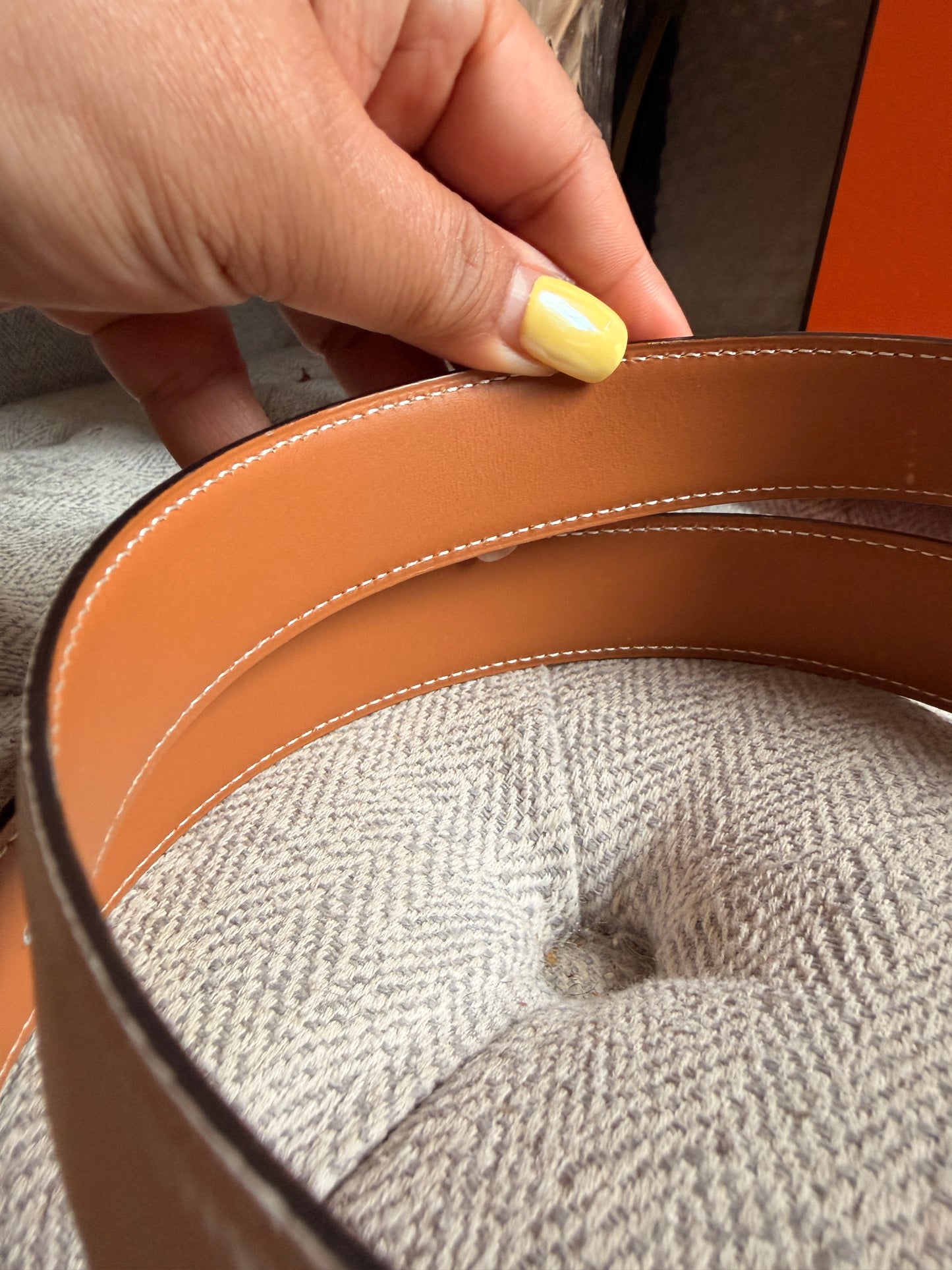 Hermes Reversible Belt