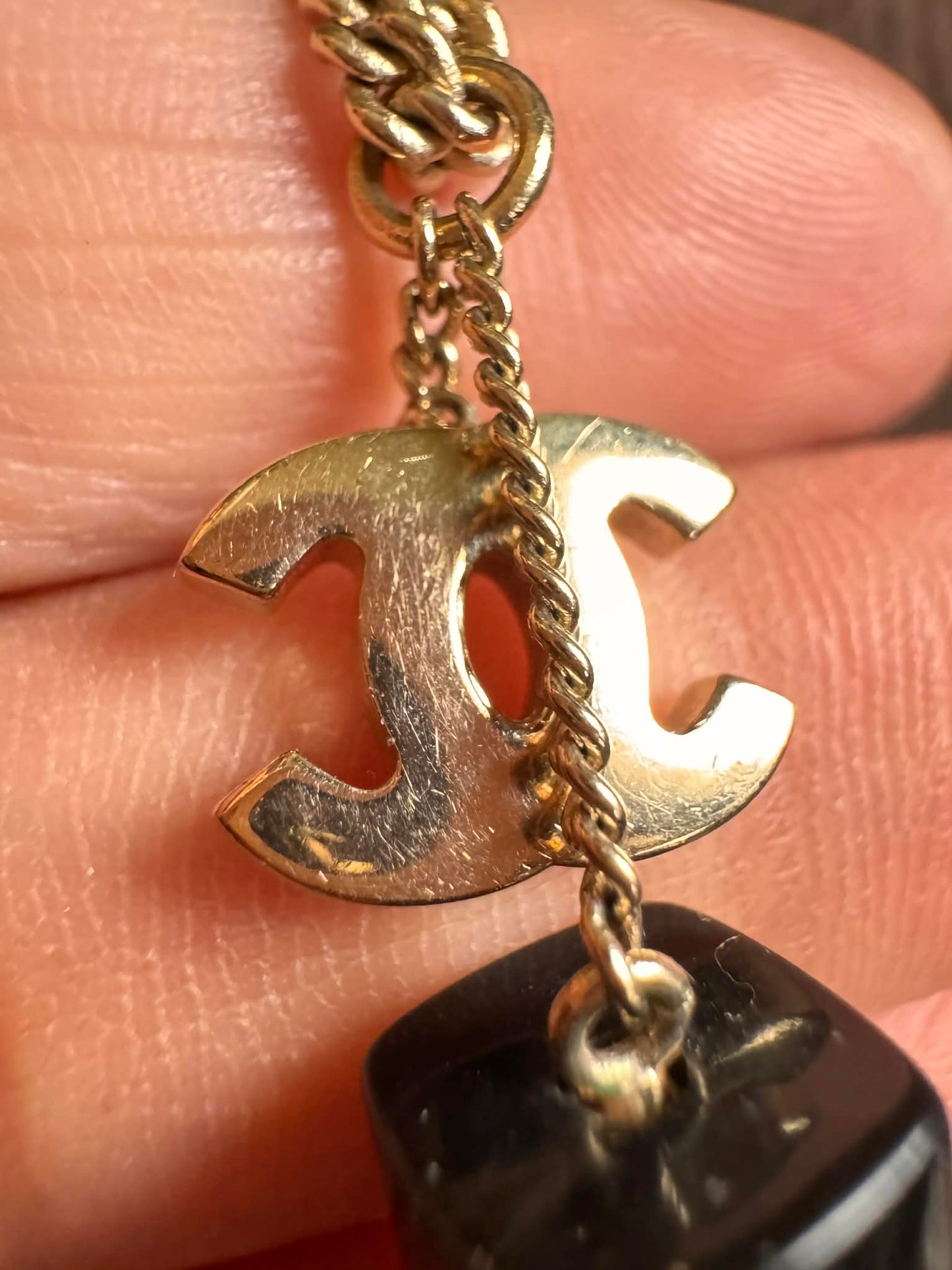 Chanel Lipstick Pendant-Necklace