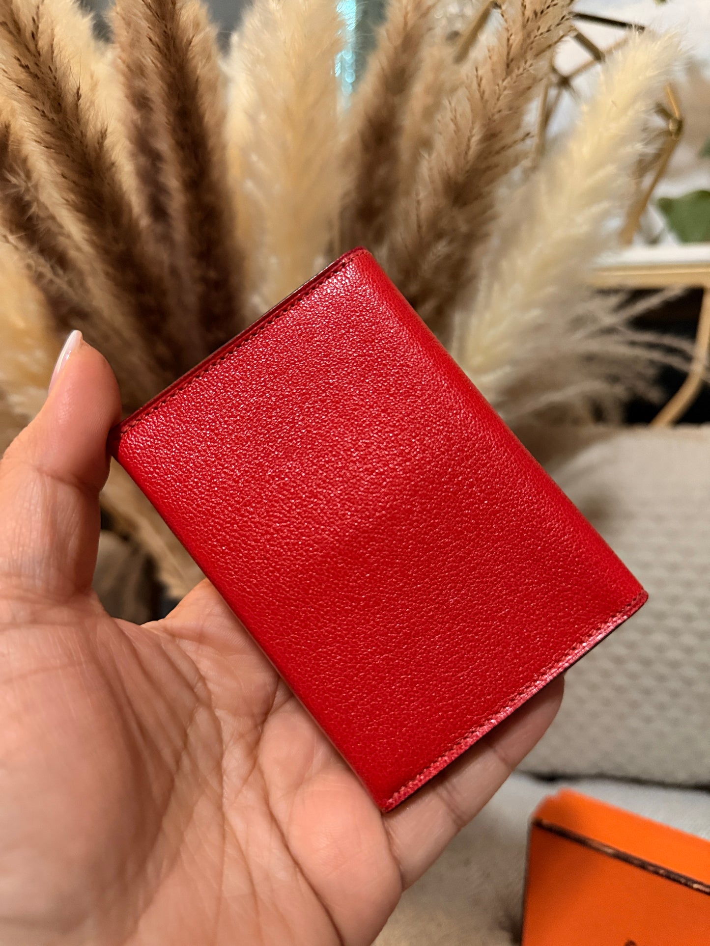 Hermès Vintage Mini Playing cards with Leather Case
