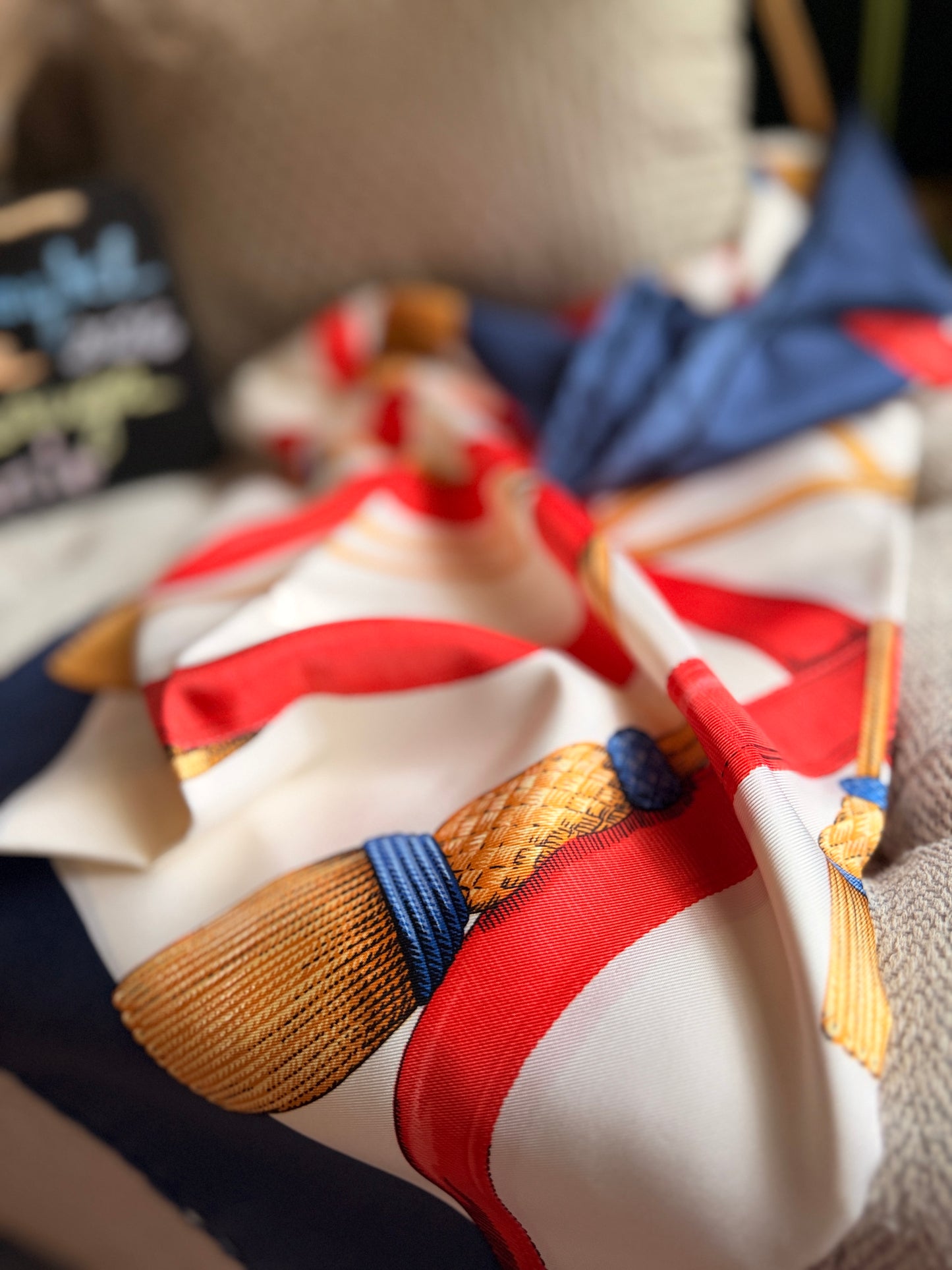 Celine Vintage Silk Scarf