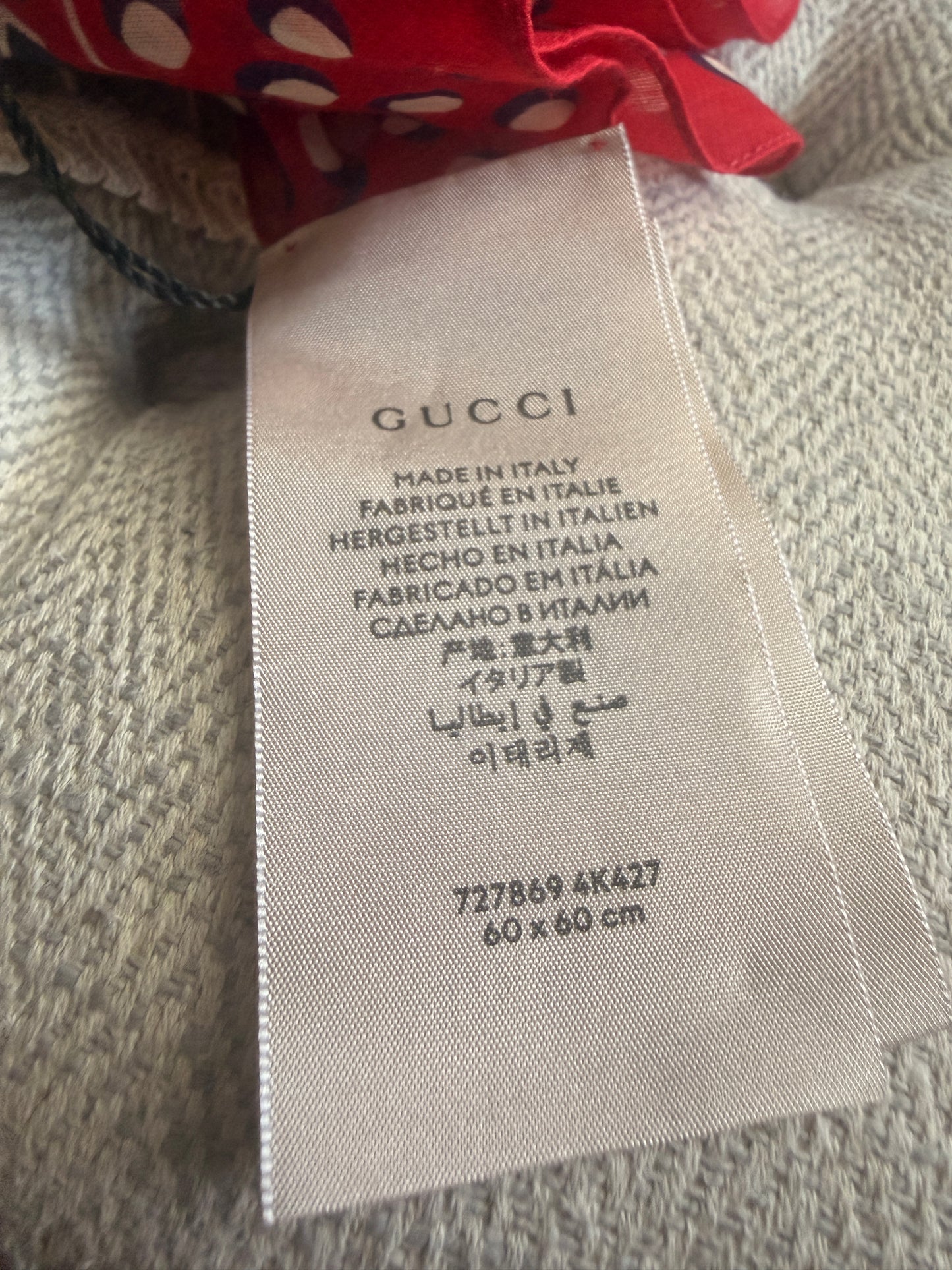 Gucci Scarf/Handkerchief NWT