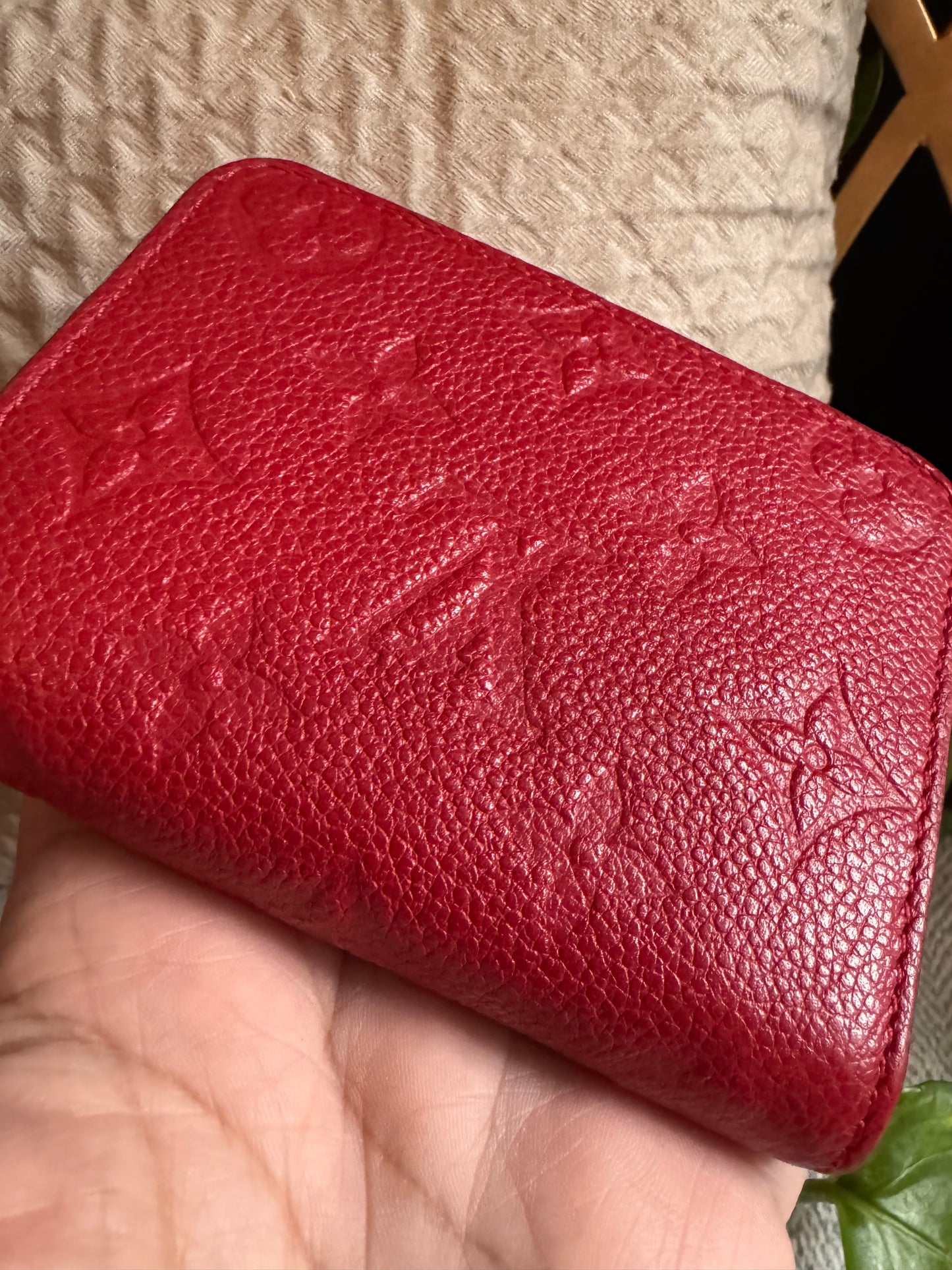 Louis Vuitton Zippy Coin Purse in Empreinte