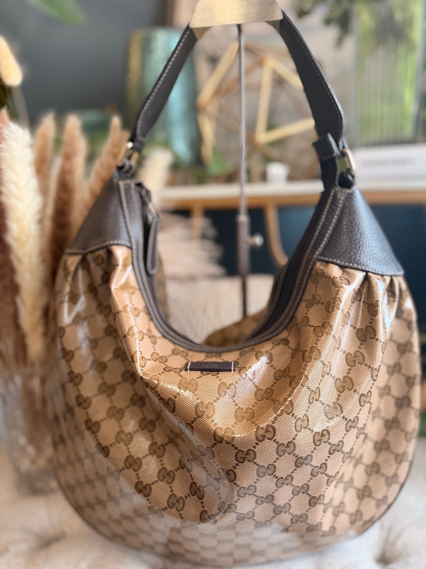 Gucci Vintage Crystal Hobo