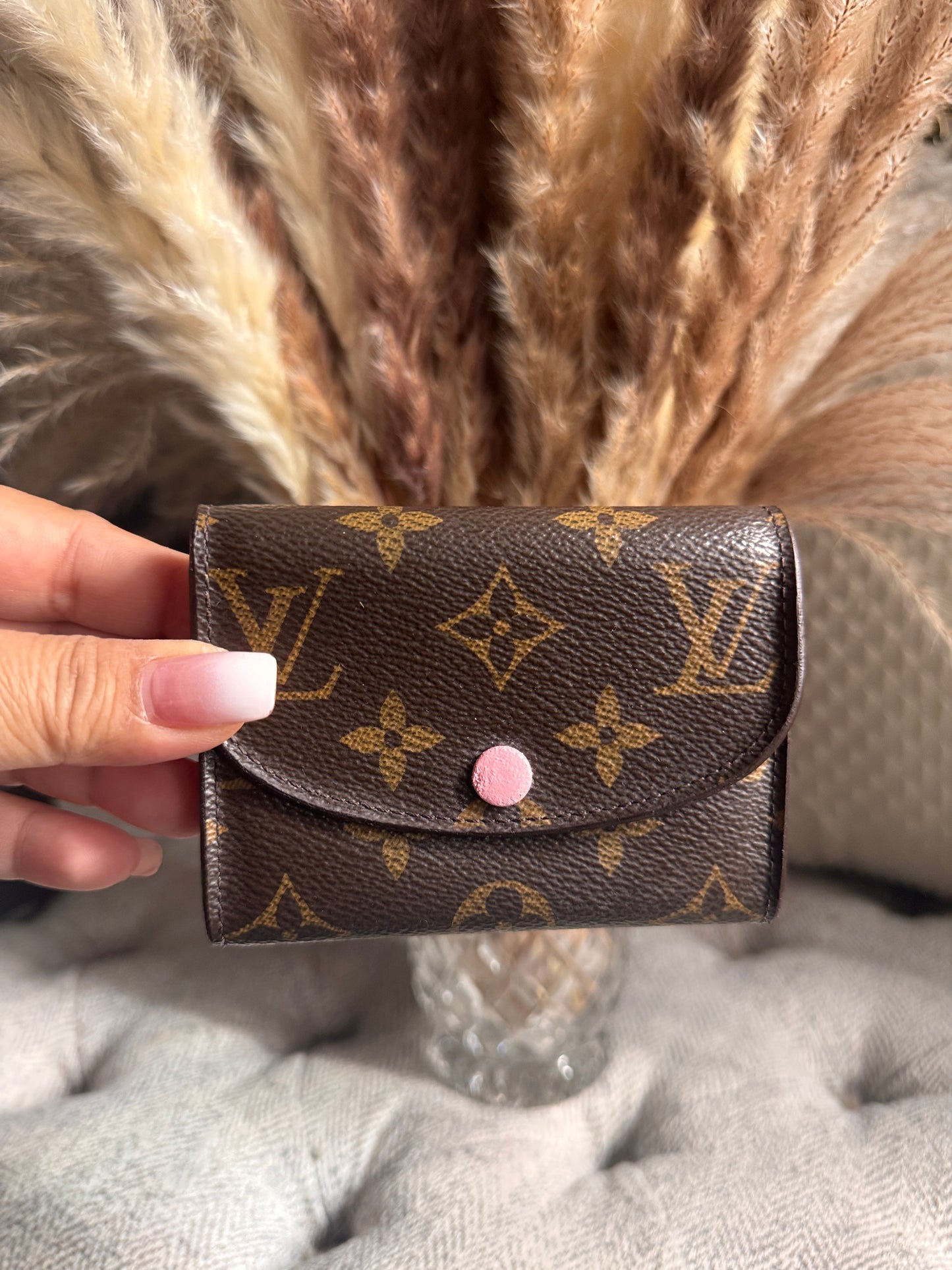 Louis Vuitton Rosalie Wallet in Rose Ballerine