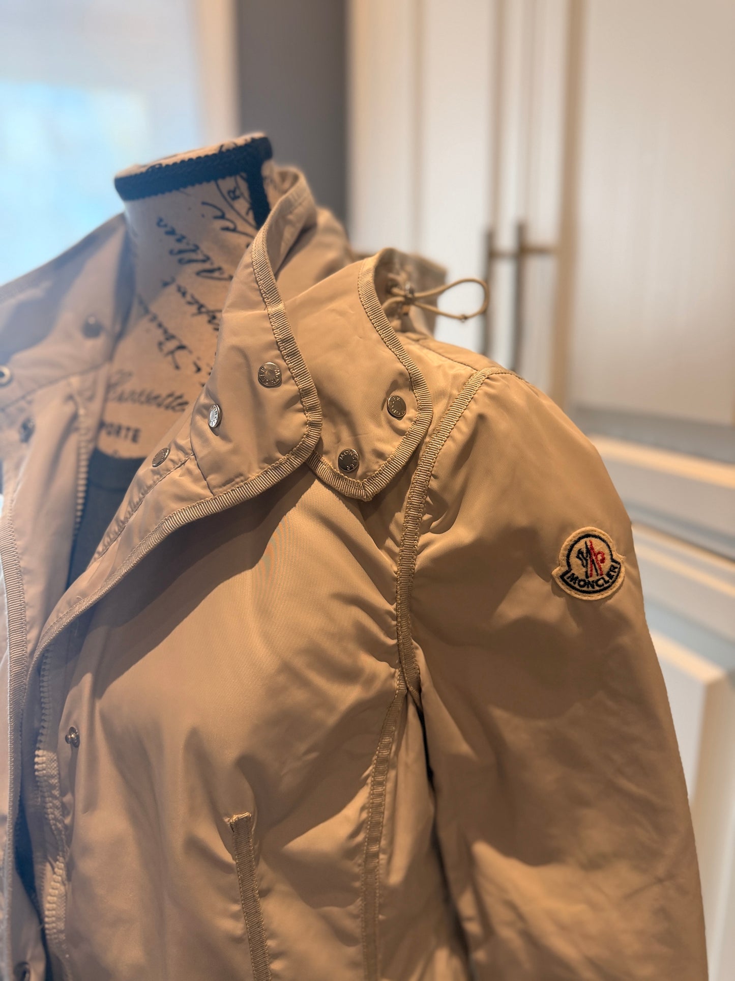 Moncler Hooded Windbreaker in size 2