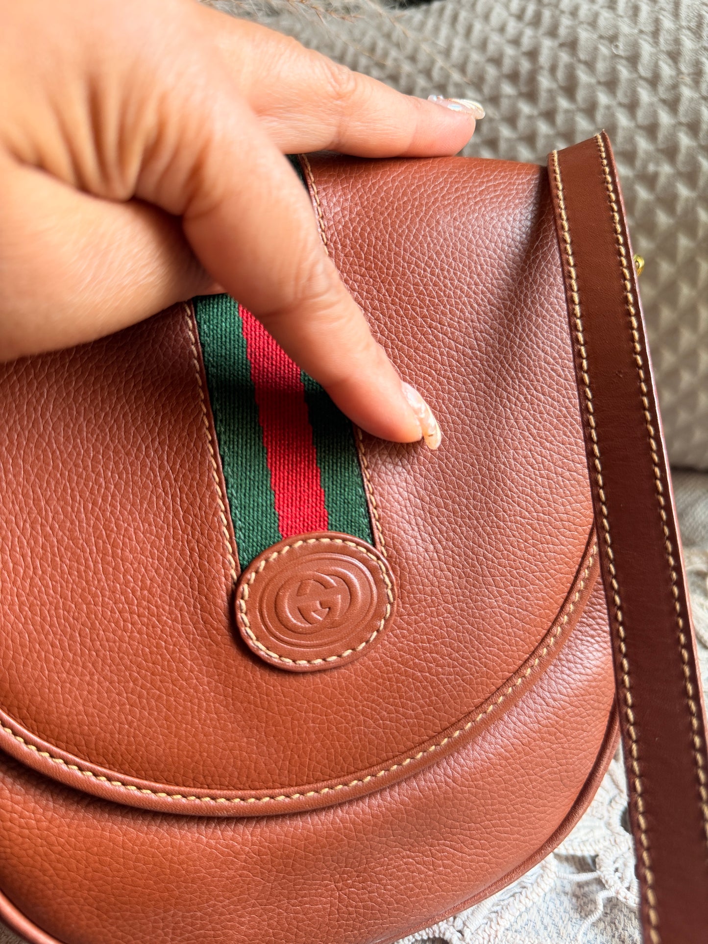 Gucci Vintage Calfskin Crossbody