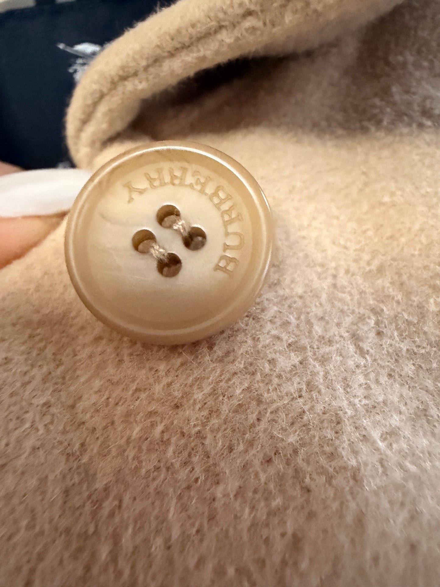 Burberry Classic Angora Blend Coat sz 40