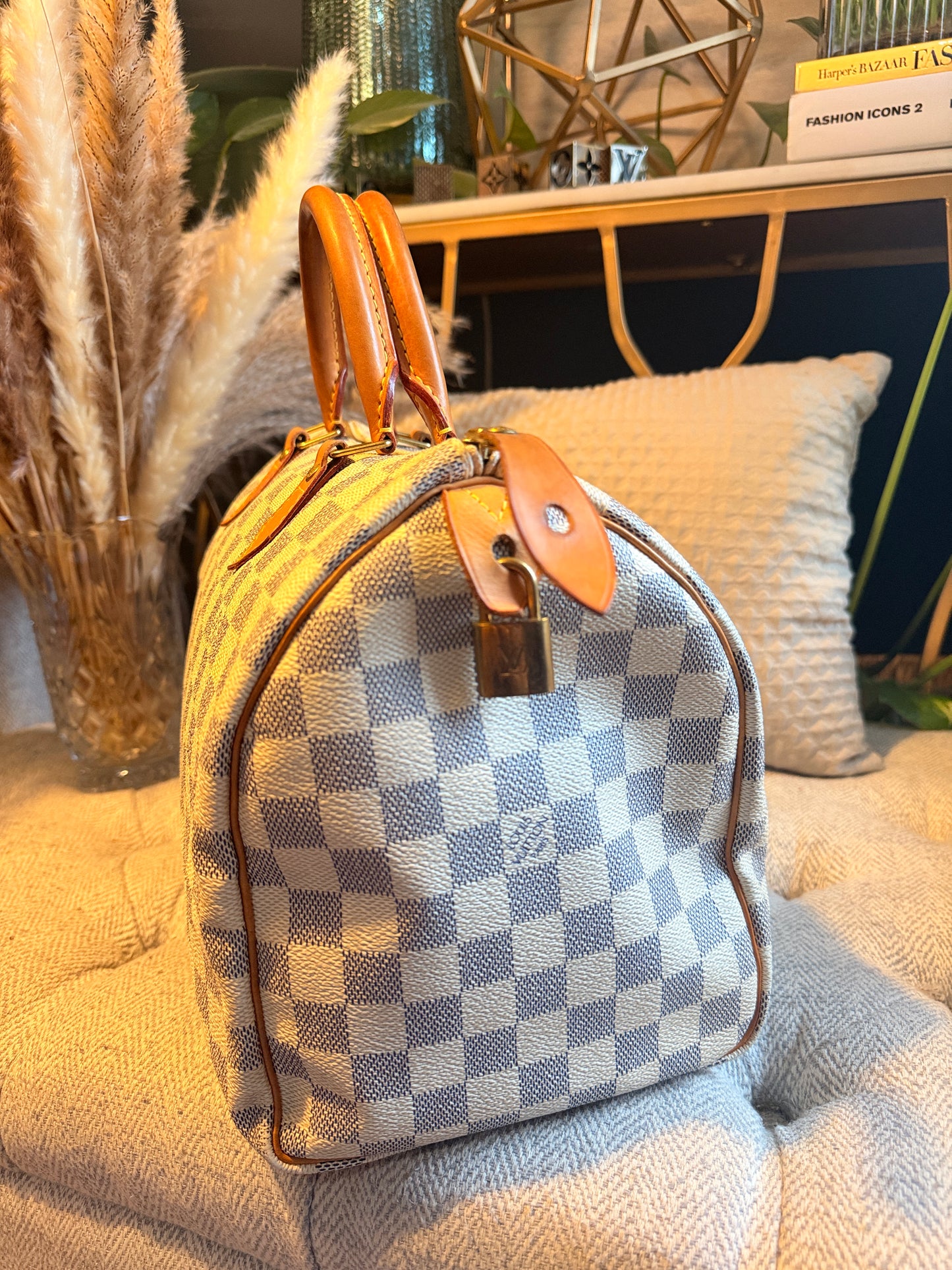 Louis Vuitton Damier Azur Speedy 30
